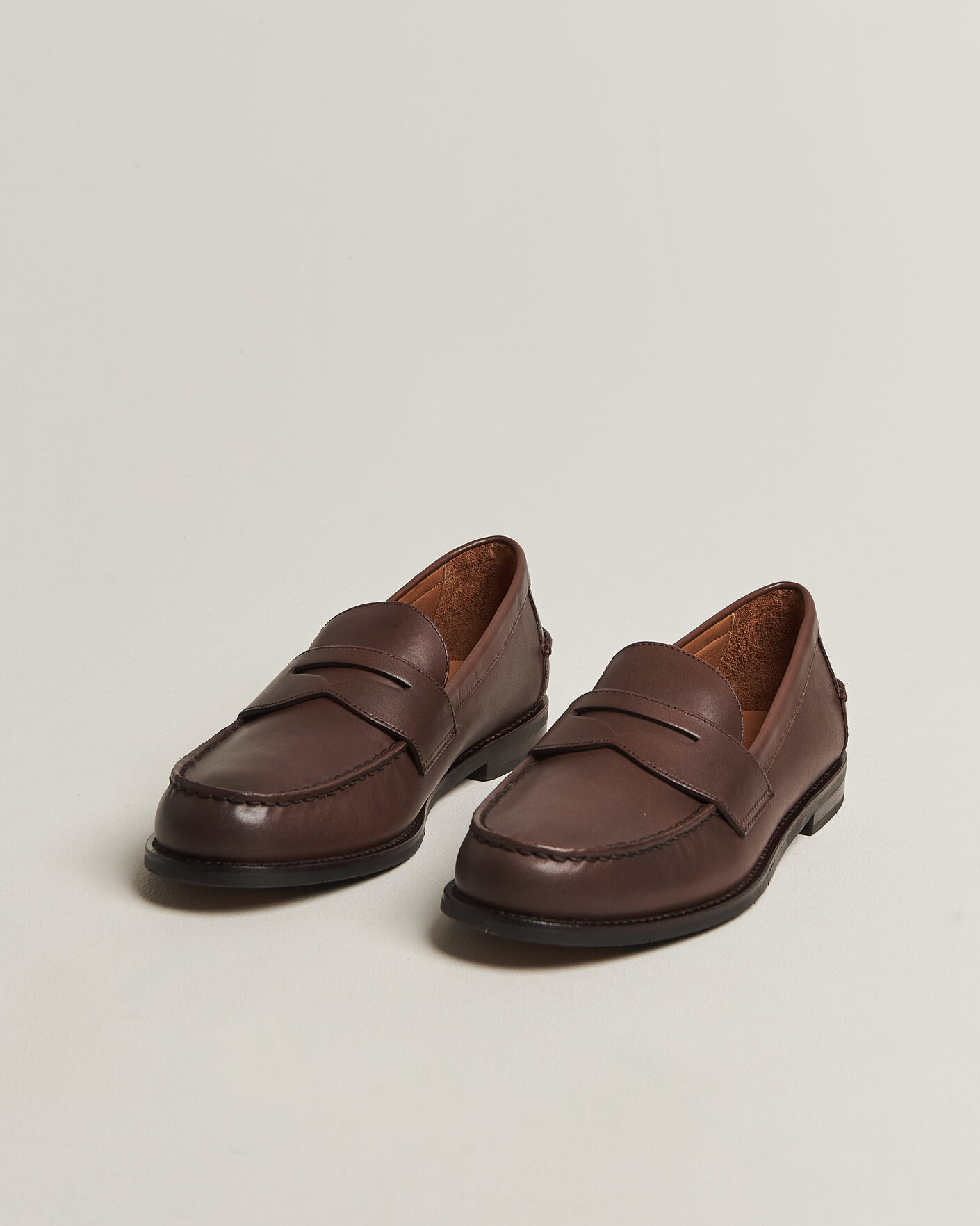 Uomini | Mocassini | Polo Ralph Lauren | Alston Penny Leather Loafers Dark Brown