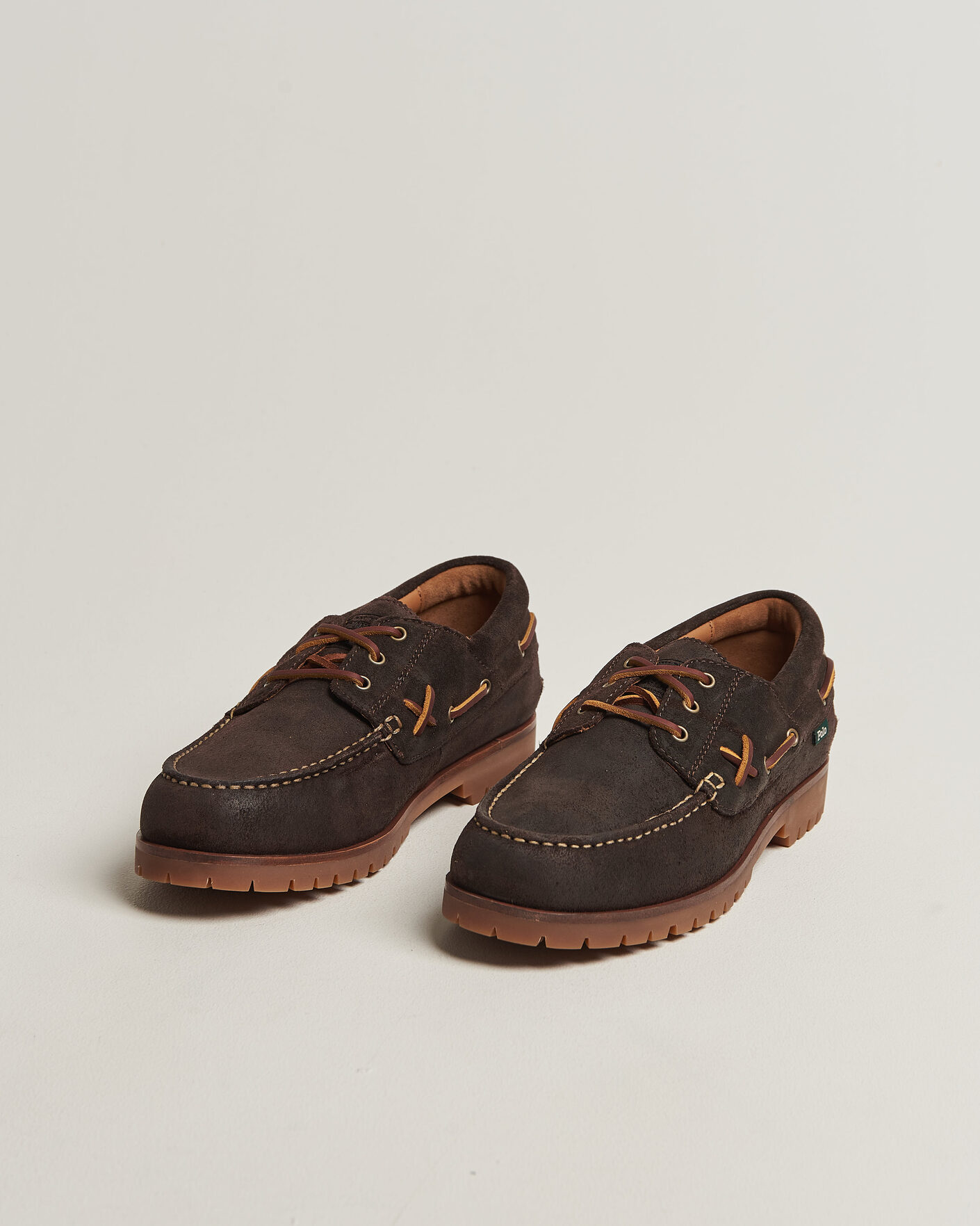 Uomini | Mocassini | Polo Ralph Lauren | Ranger Deck Suede Boat Shoe Dark Chocolate