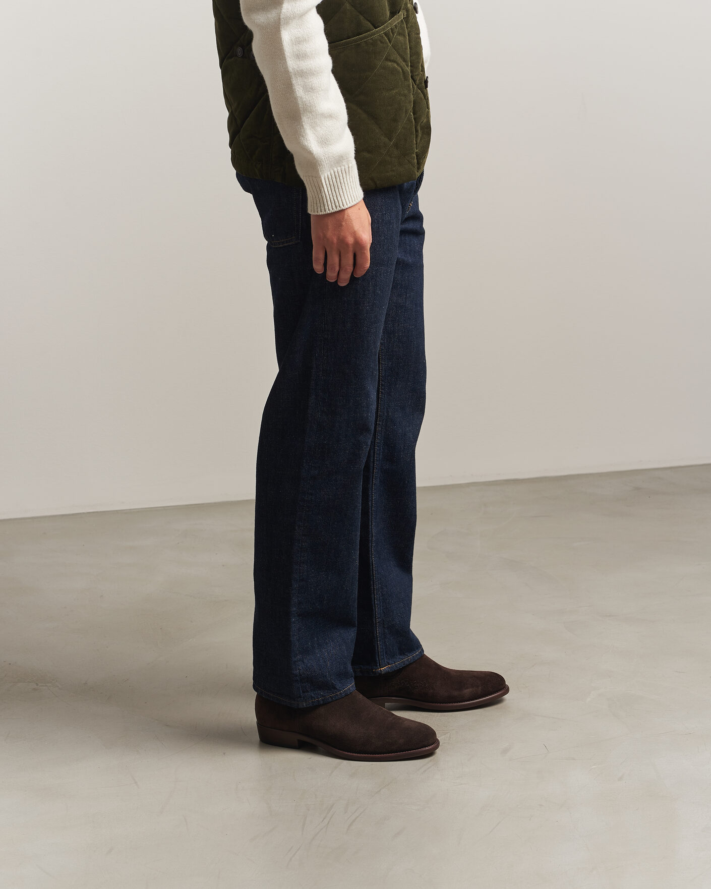 Uomini | Stivali | Polo Ralph Lauren | Owen Suede Chelsea Boots Dark Chocolate