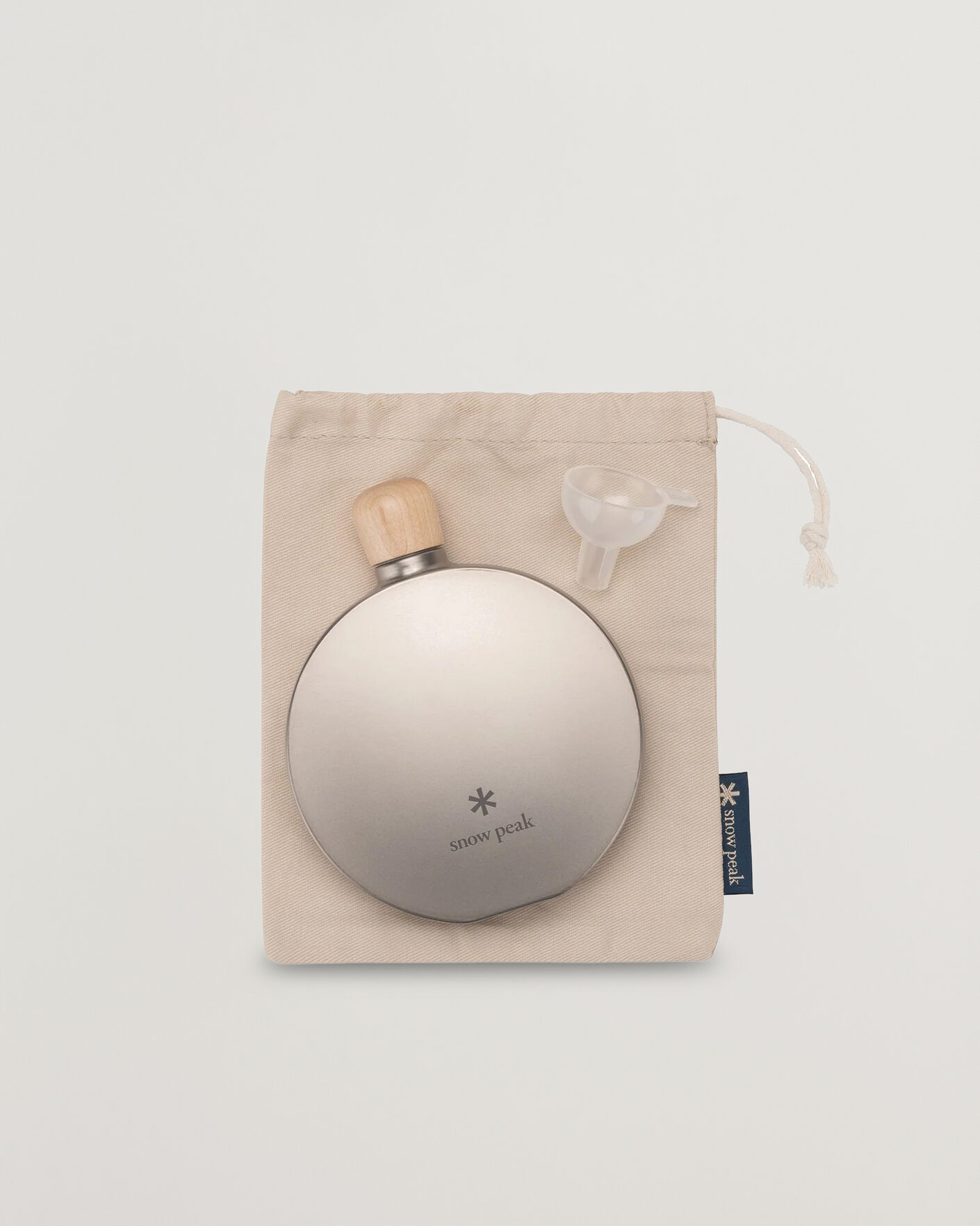 Uomini | Outdoor living | Snow Peak | Curved Flask Titanium