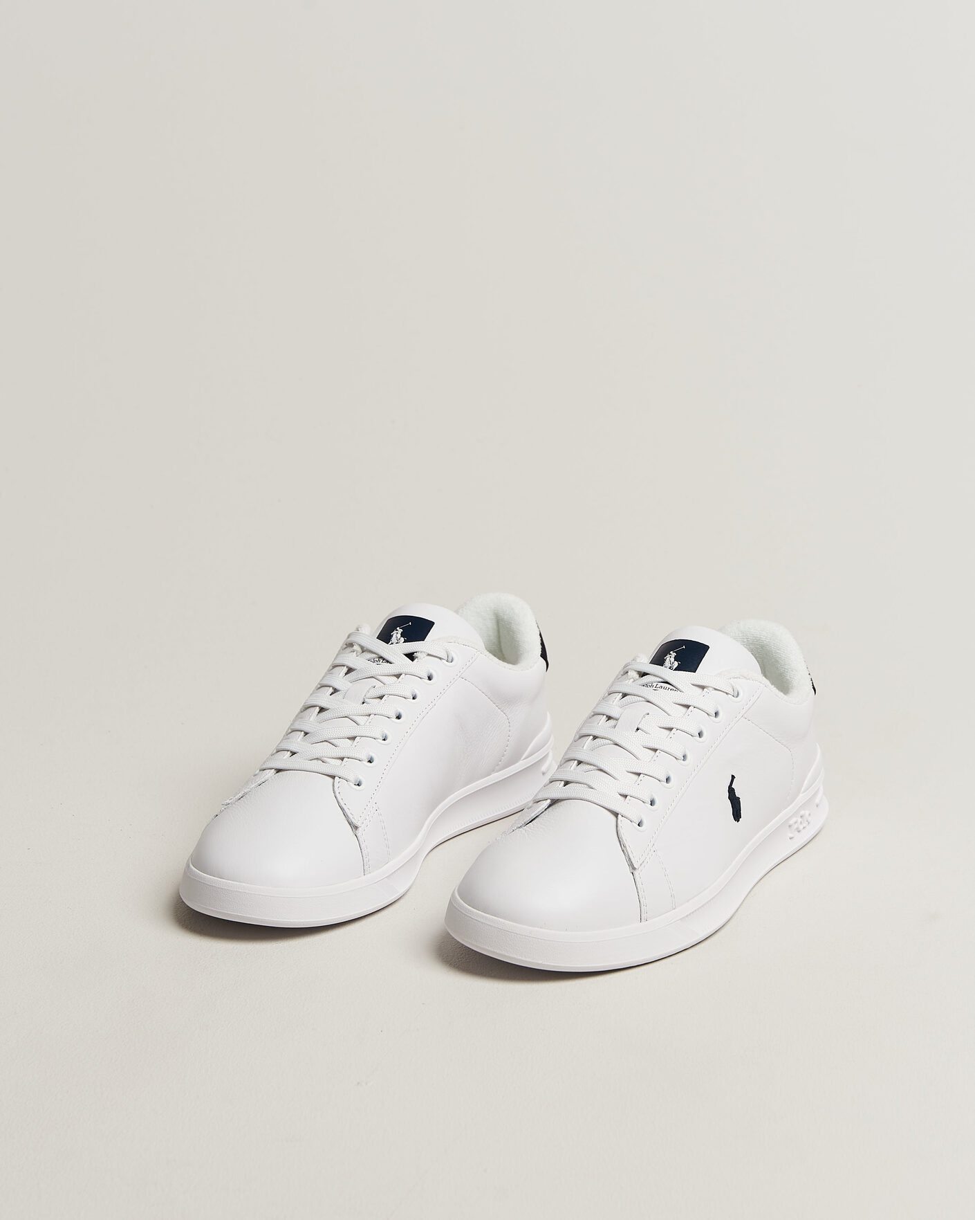 Uomini | Sneakers | Polo Ralph Lauren | Heritage Court III Sneakers White/Navy