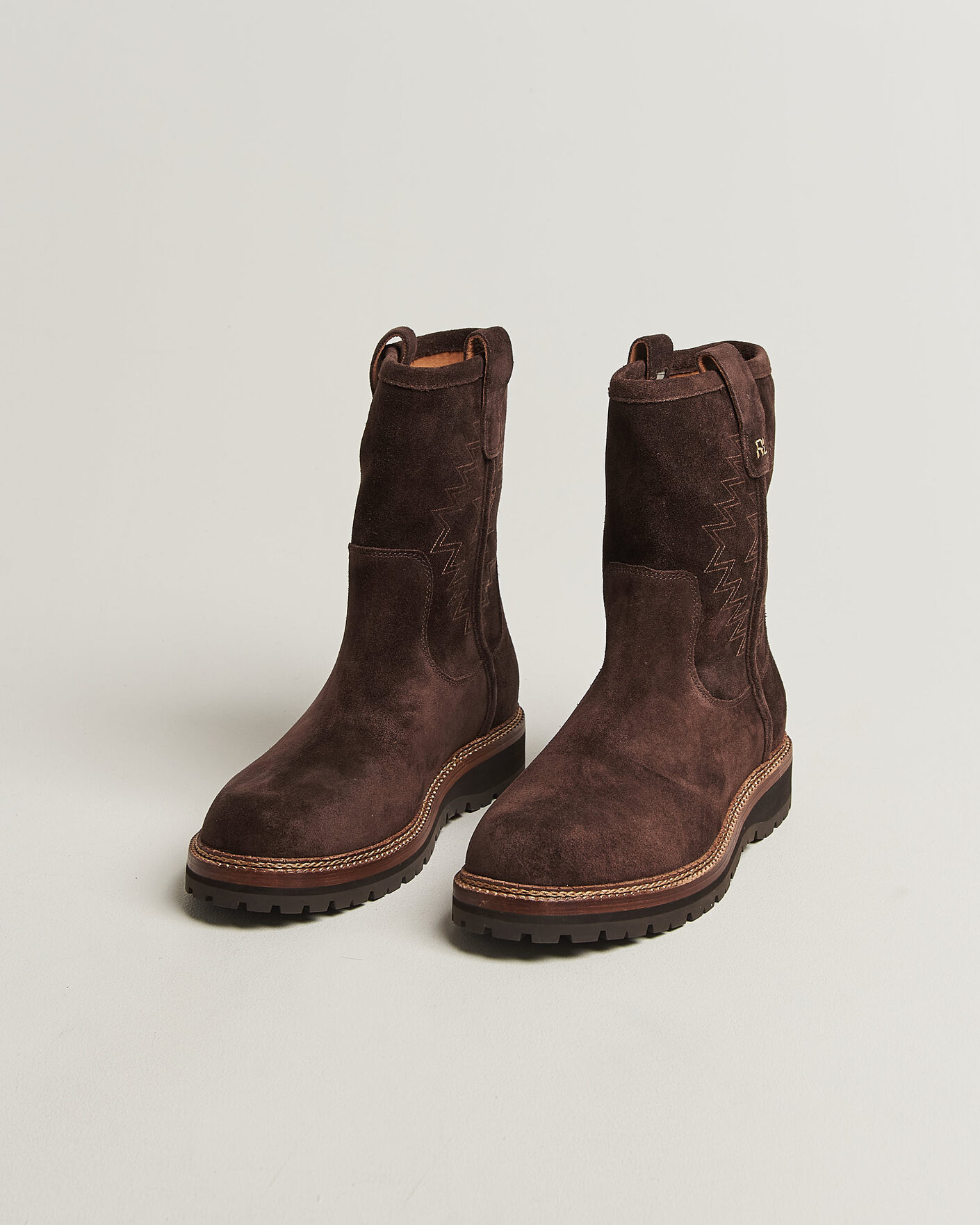 Uomini | Stivali | Polo Ralph Lauren | Alpine Pullover Boot Dark Chocolate