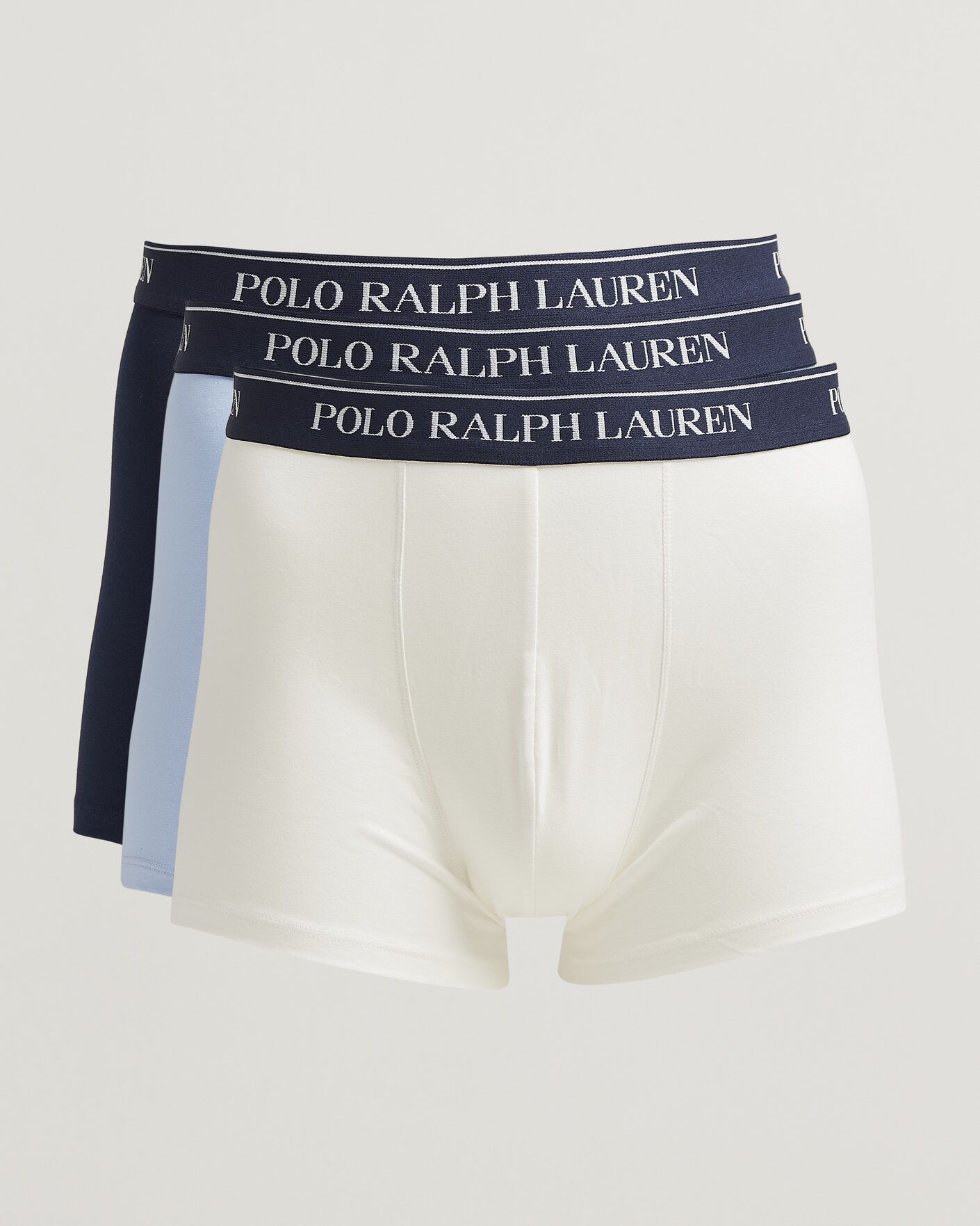 Uomini | Biancheria intima | Polo Ralph Lauren | 3-Pack Trunks White/Blue/Navy