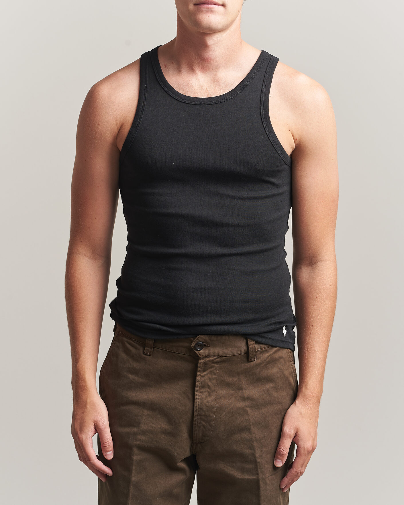 Uomini | T-shirt | Polo Ralph Lauren | 2-Pack Tank Top Black/White