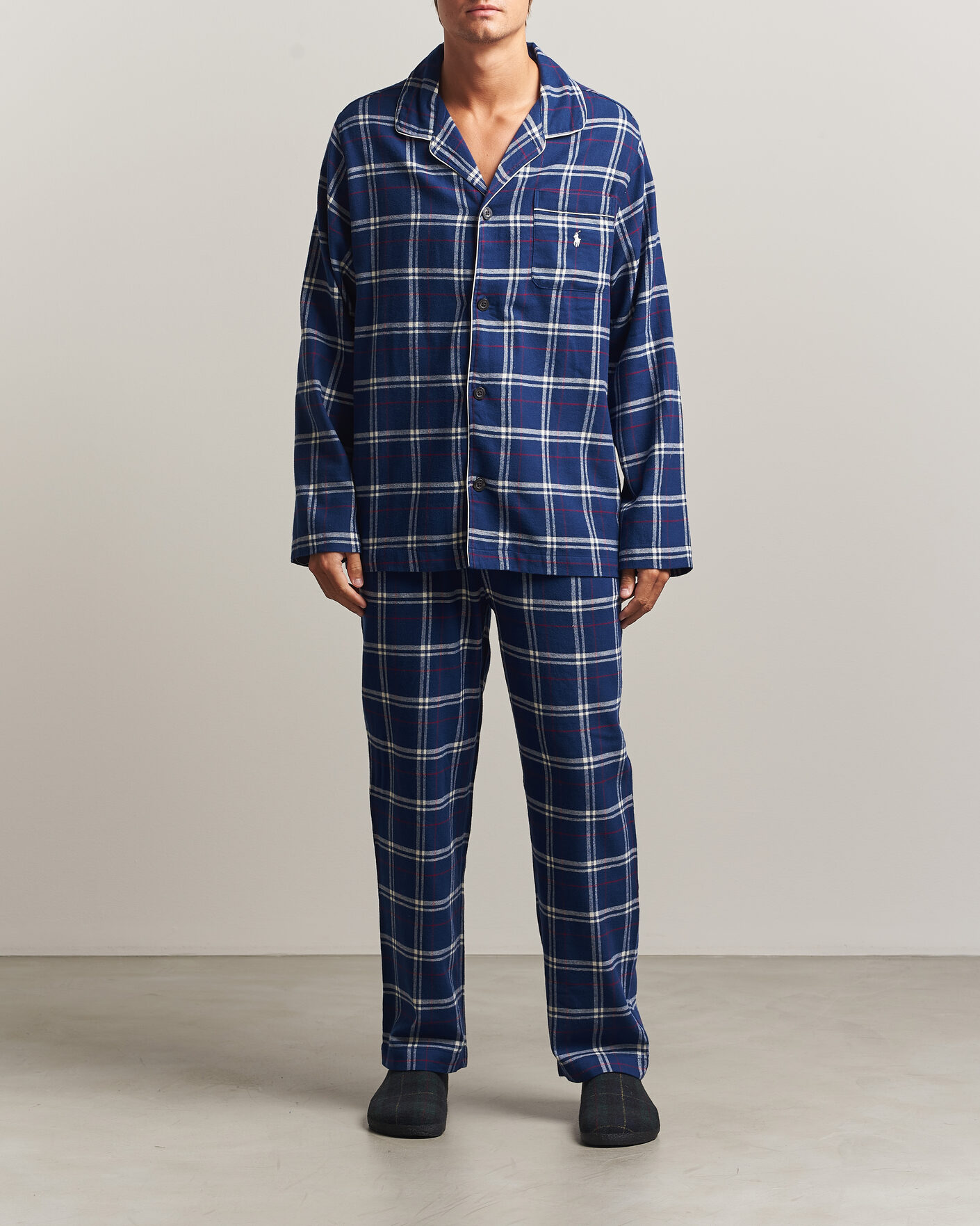 Uomini | Accappatoi & Pigiami | Polo Ralph Lauren | Pyjamas Set Navy/Red/White