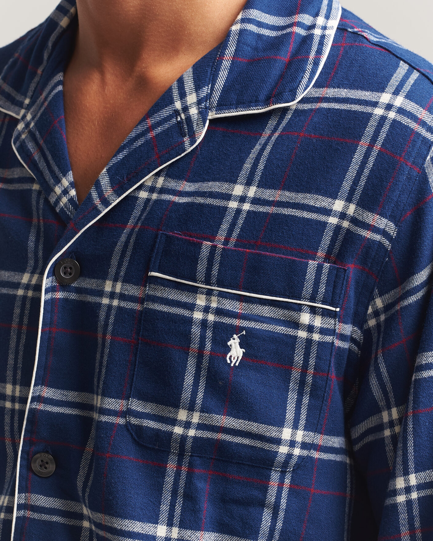 Uomini | Accappatoi & Pigiami | Polo Ralph Lauren | Pyjamas Set Navy/Red/White