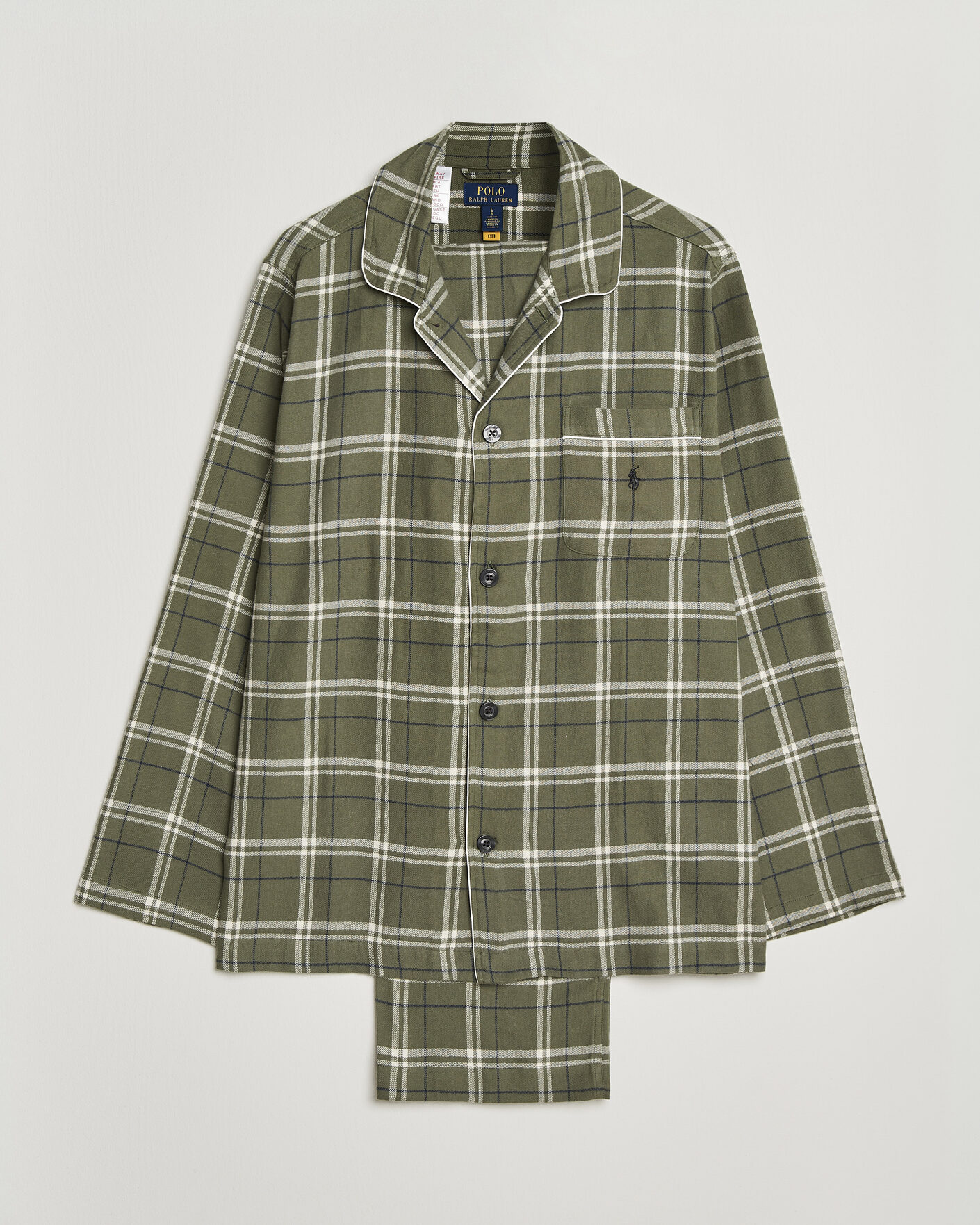 Uomini | Accappatoi & Pigiami | Polo Ralph Lauren | Pyjamas Set Olive/Navy