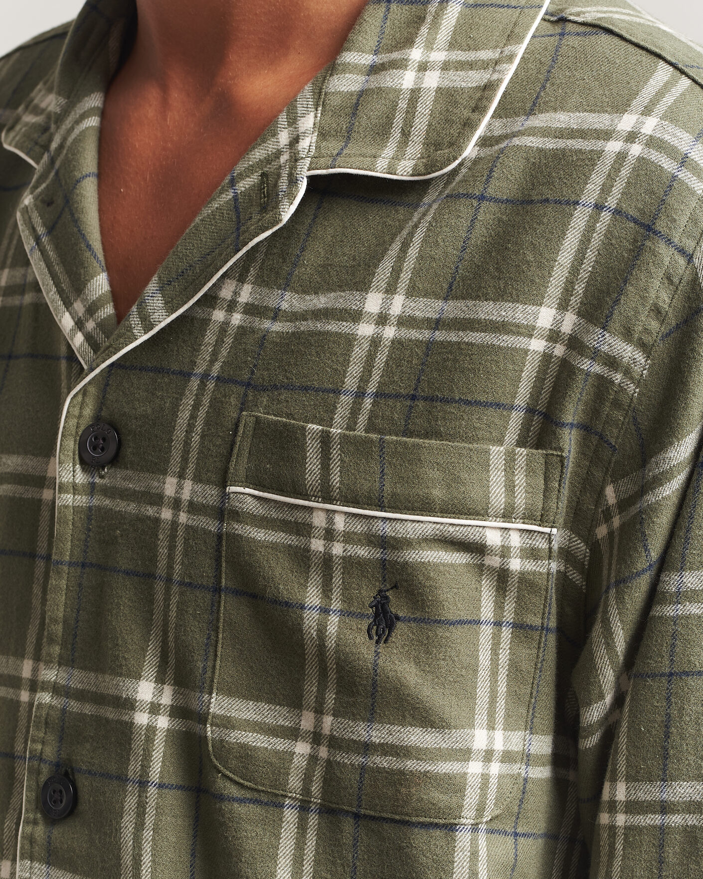 Uomini | Accappatoi & Pigiami | Polo Ralph Lauren | Pyjamas Set Olive/Navy