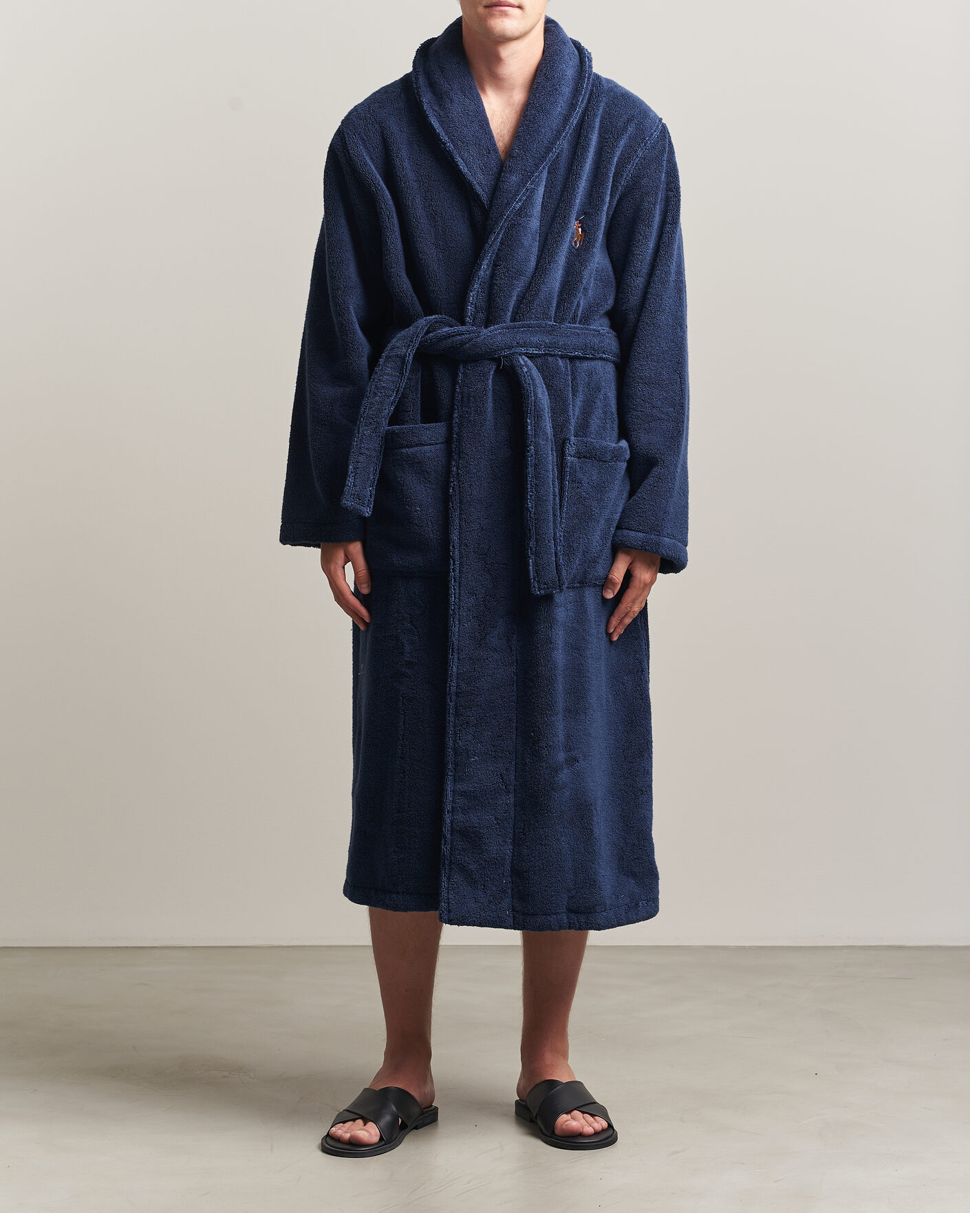 Uomini | Accappatoi & Pigiami | Polo Ralph Lauren | Cotton Terry Robe Newport Navy