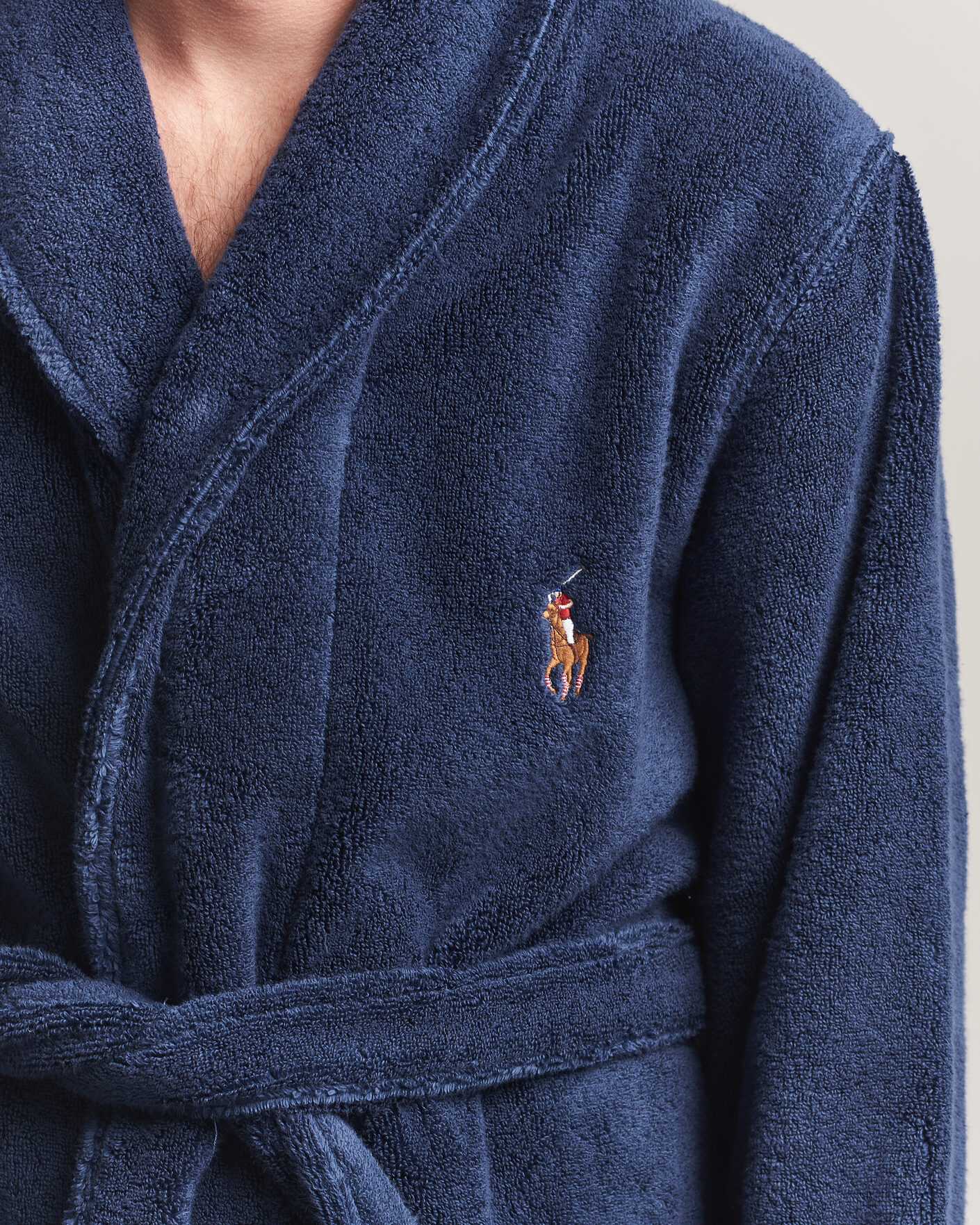 Uomini | Accappatoi & Pigiami | Polo Ralph Lauren | Cotton Terry Robe Newport Navy