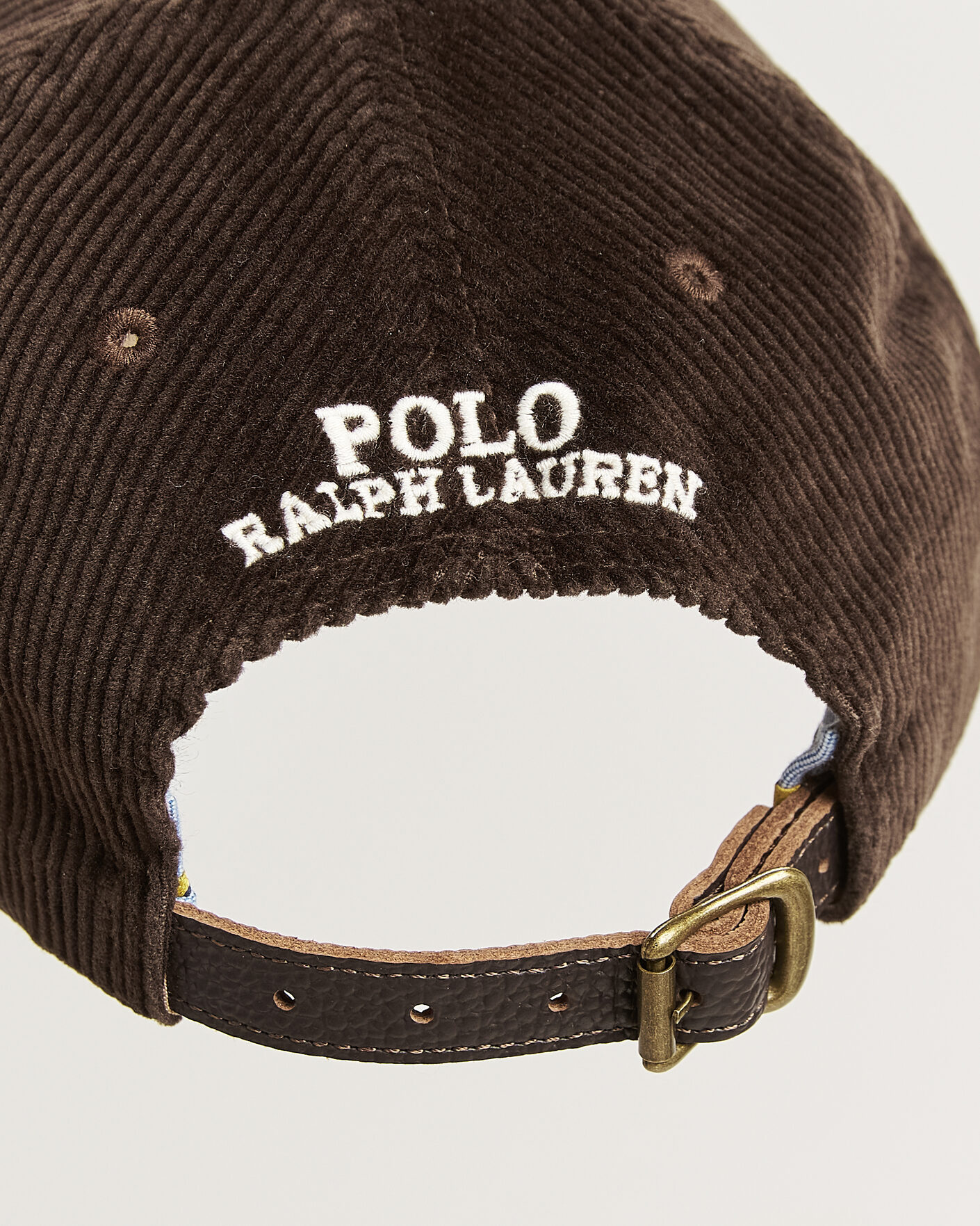 Uomini | Cappelli & Berretti | Polo Ralph Lauren | Corduroy Cap Dark Beech