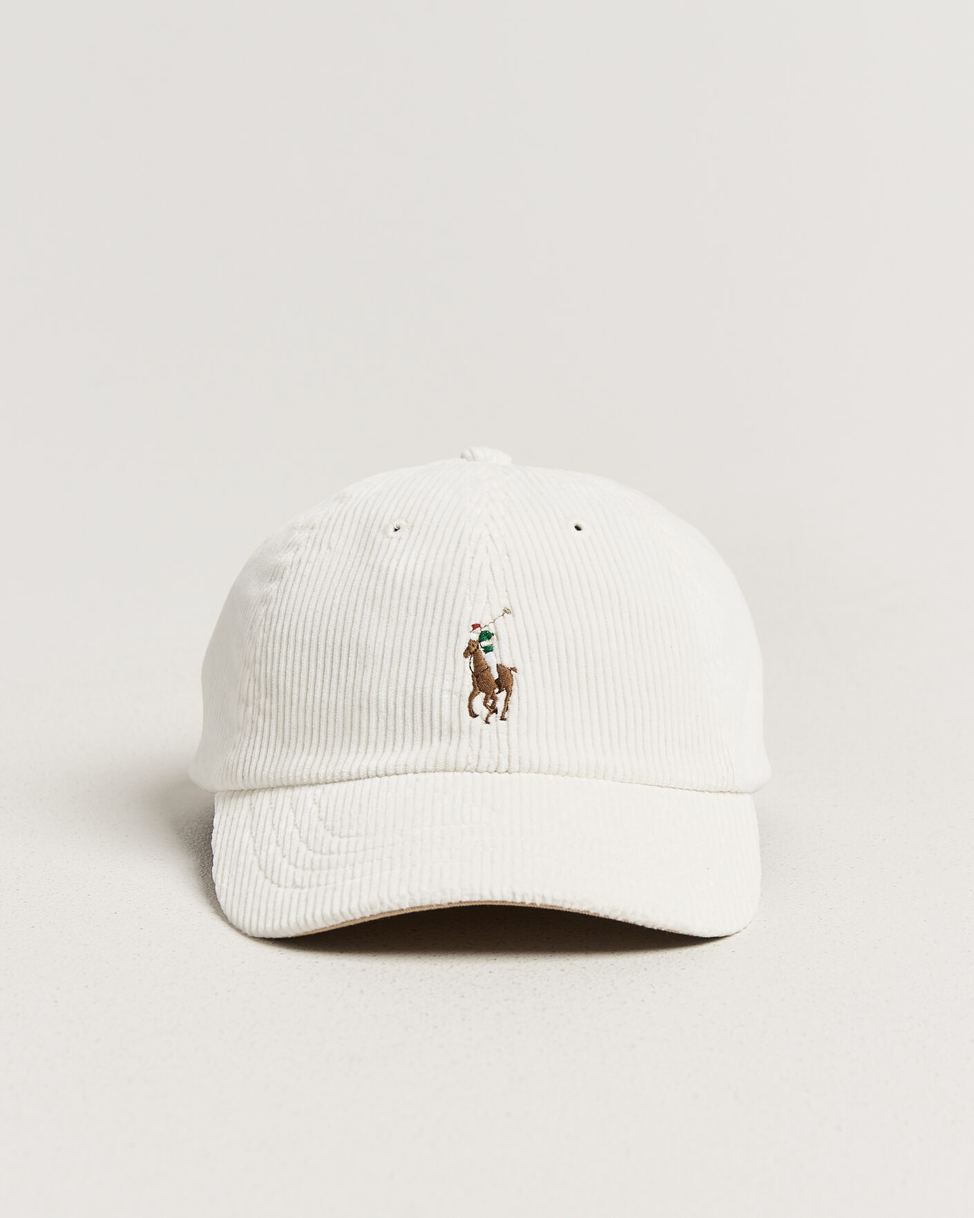 Uomini | Cappelli & Berretti | Polo Ralph Lauren | Corduroy Cap Warm White