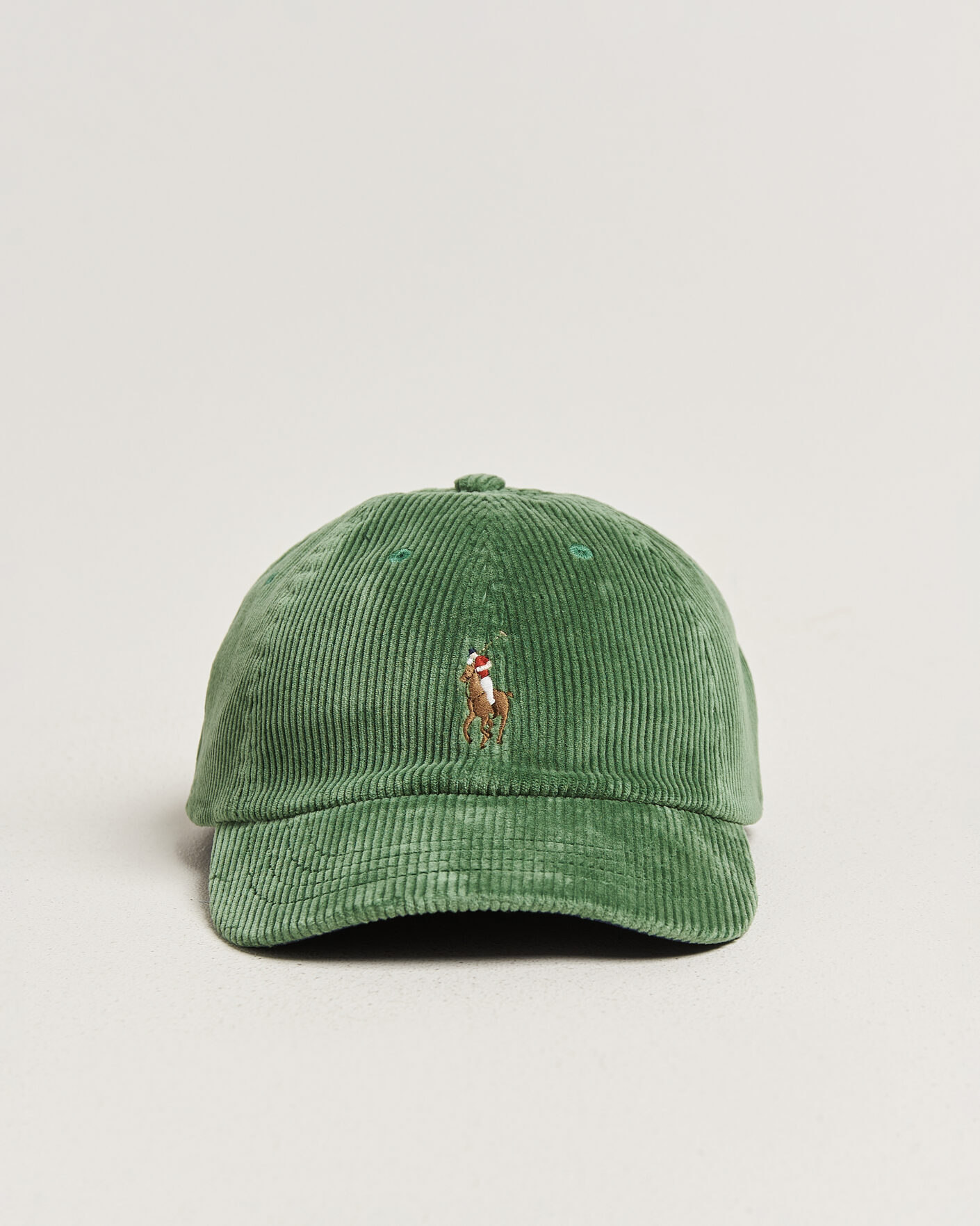 Uomini | Cappelli & Berretti | Polo Ralph Lauren | Corduroy Cap Meadow Green