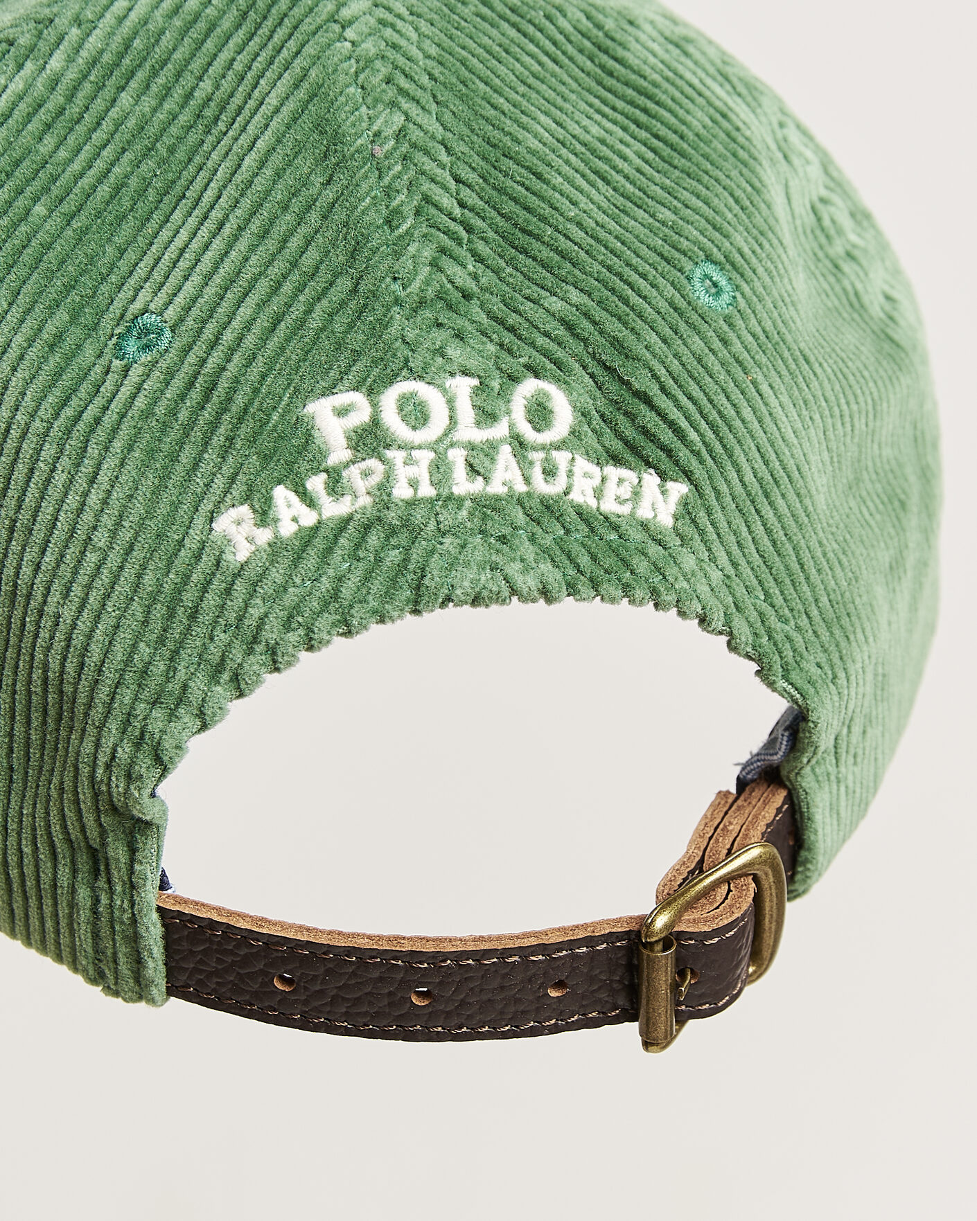 Uomini | Cappelli & Berretti | Polo Ralph Lauren | Corduroy Cap Meadow Green