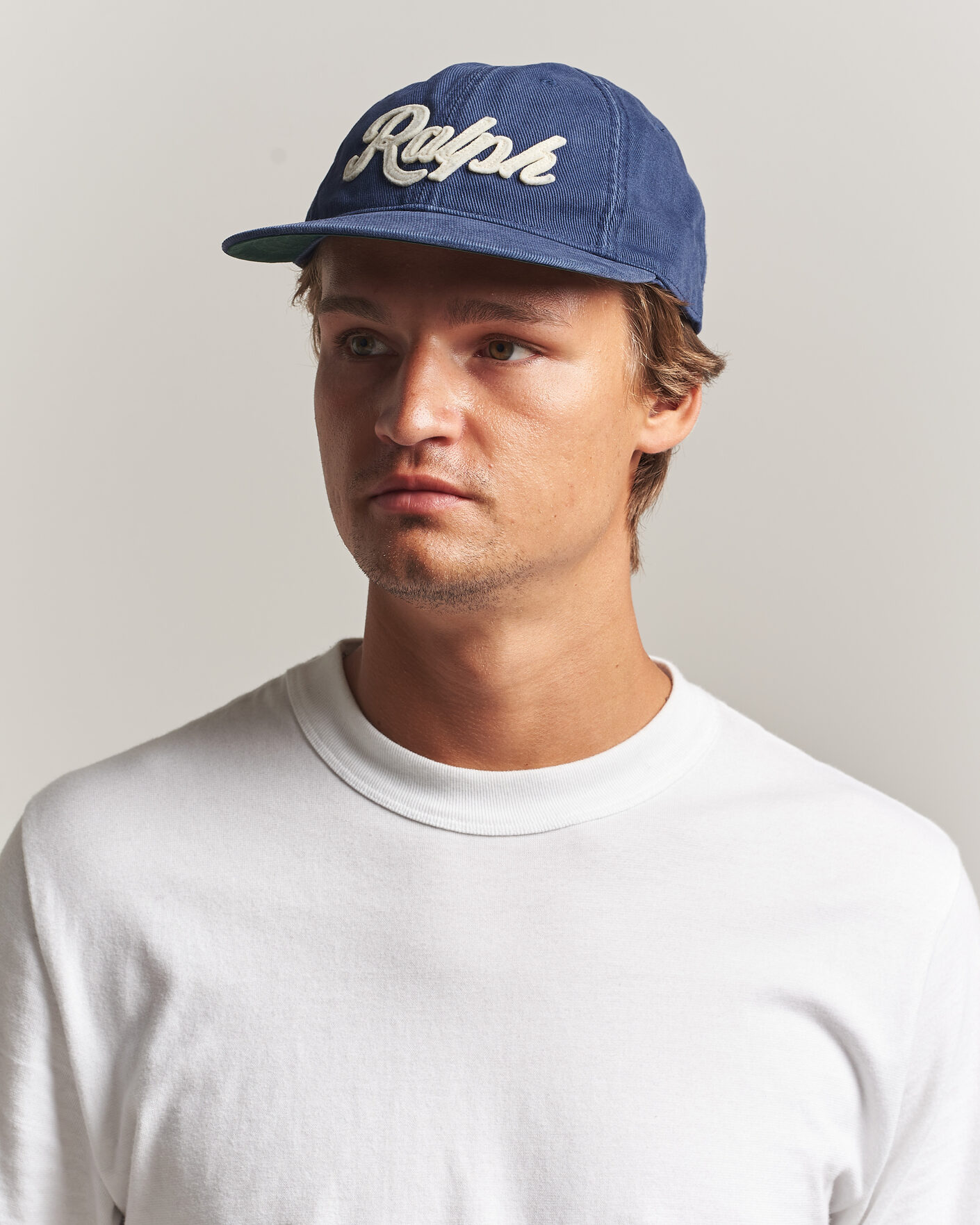 Uomini | Cappelli & Berretti | Polo Ralph Lauren | Retro Cotton Twill Cap Newport Navy