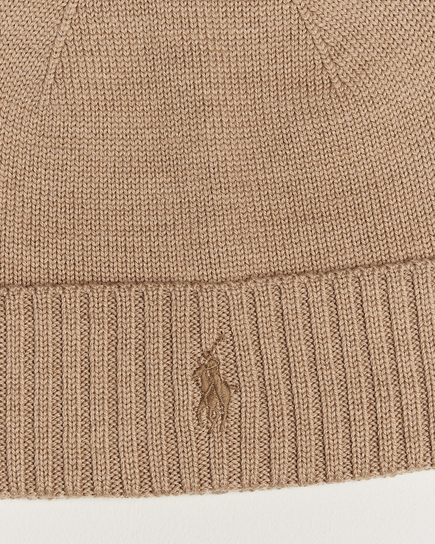 Uomini | Berretti | Polo Ralph Lauren | Merino Beanie Camel Melange