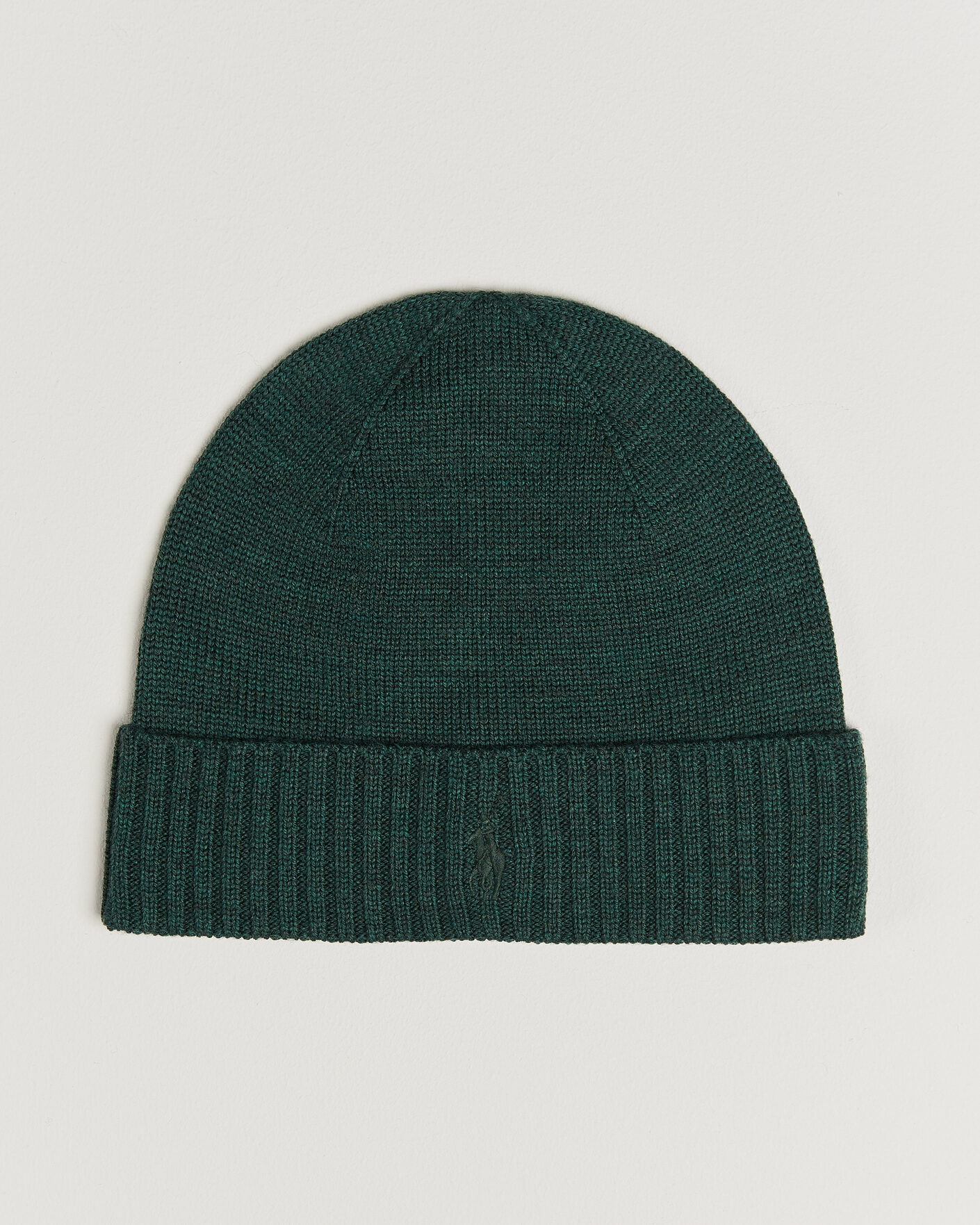 Uomini | Berretti | Polo Ralph Lauren | Merino Beanie Pine Heather