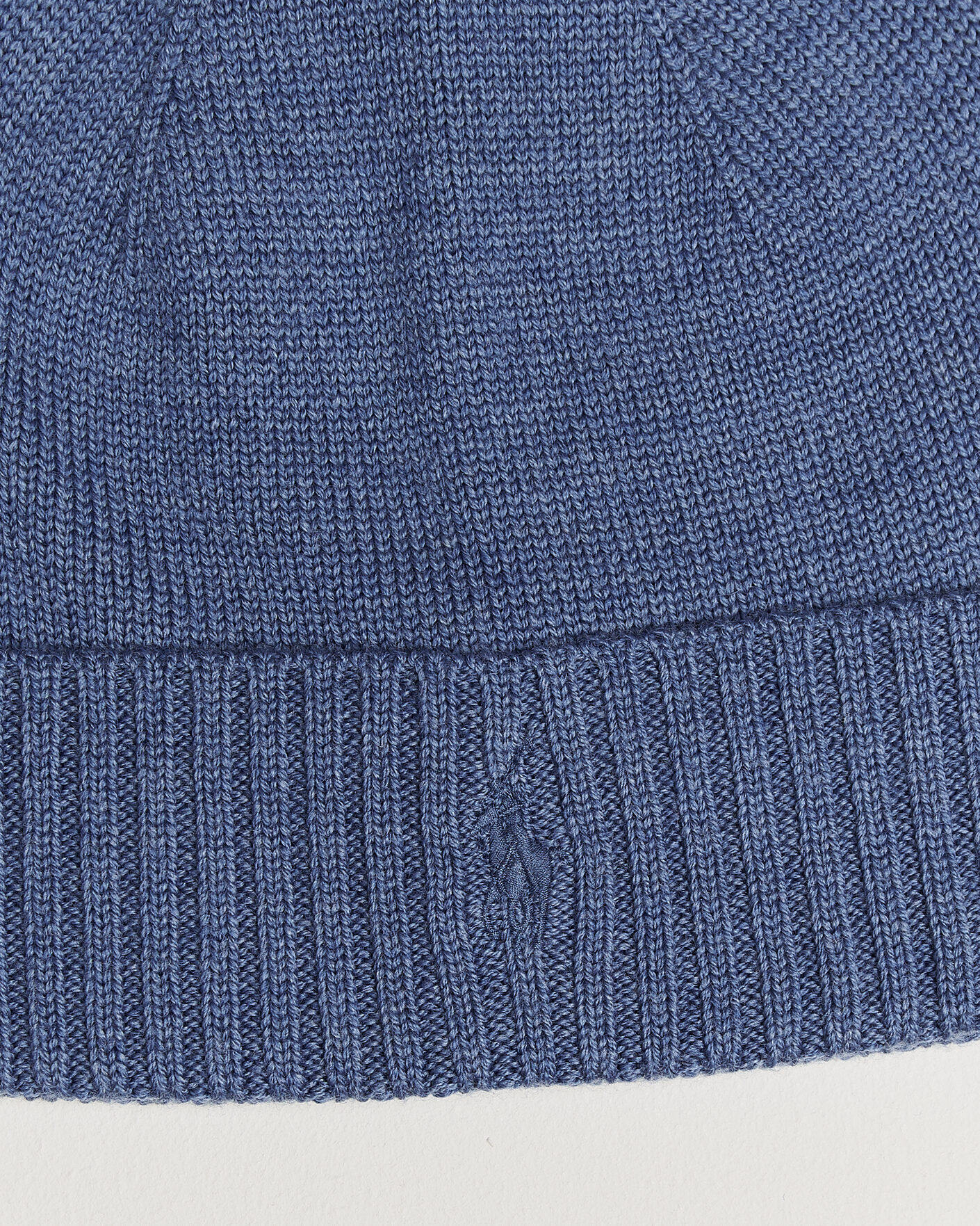 Uomini | Berretti | Polo Ralph Lauren | Merino Beanie Clarity Blue Heather