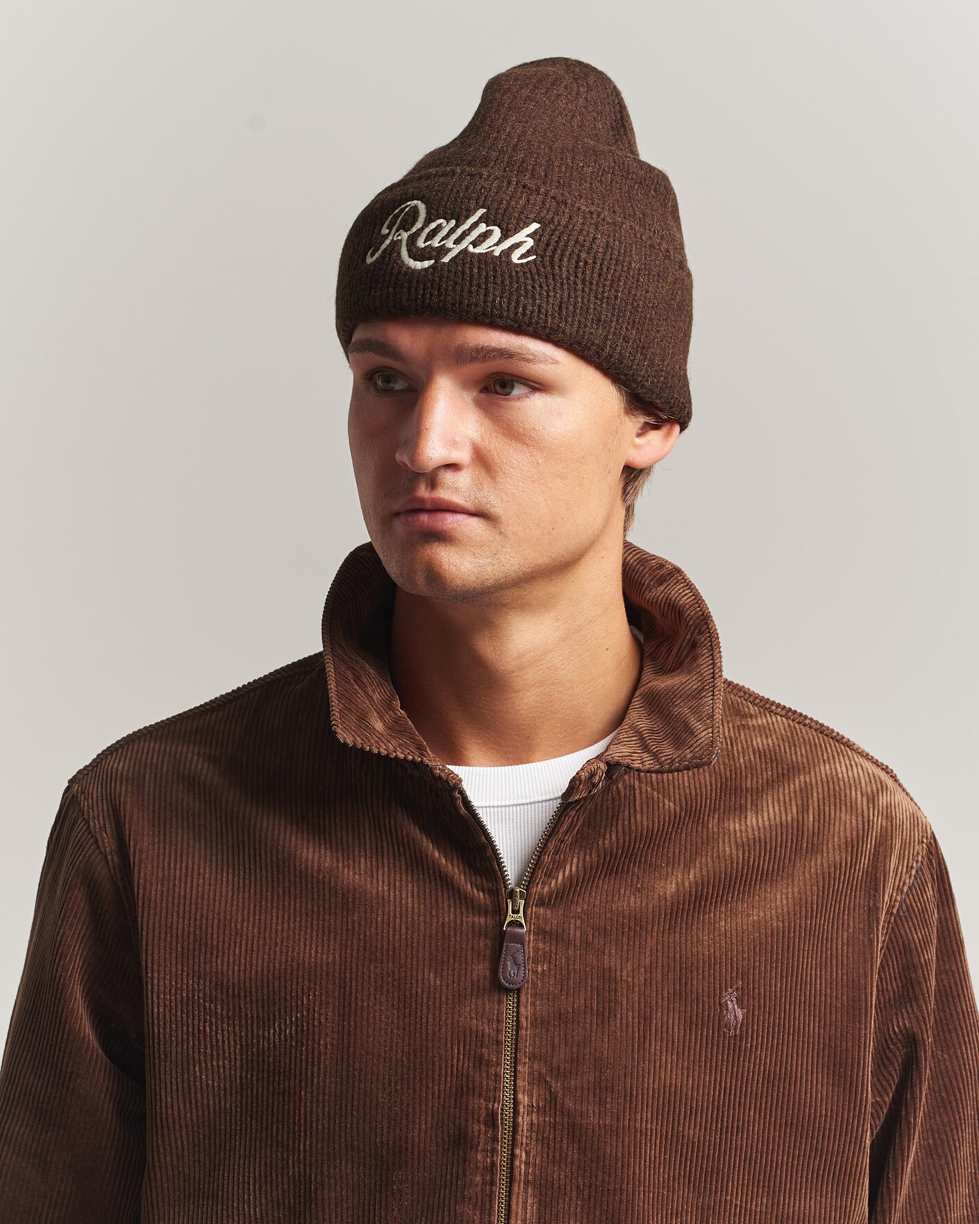 Uomini | Berretti | Polo Ralph Lauren | Wool Blend Beanie Cooper Brown