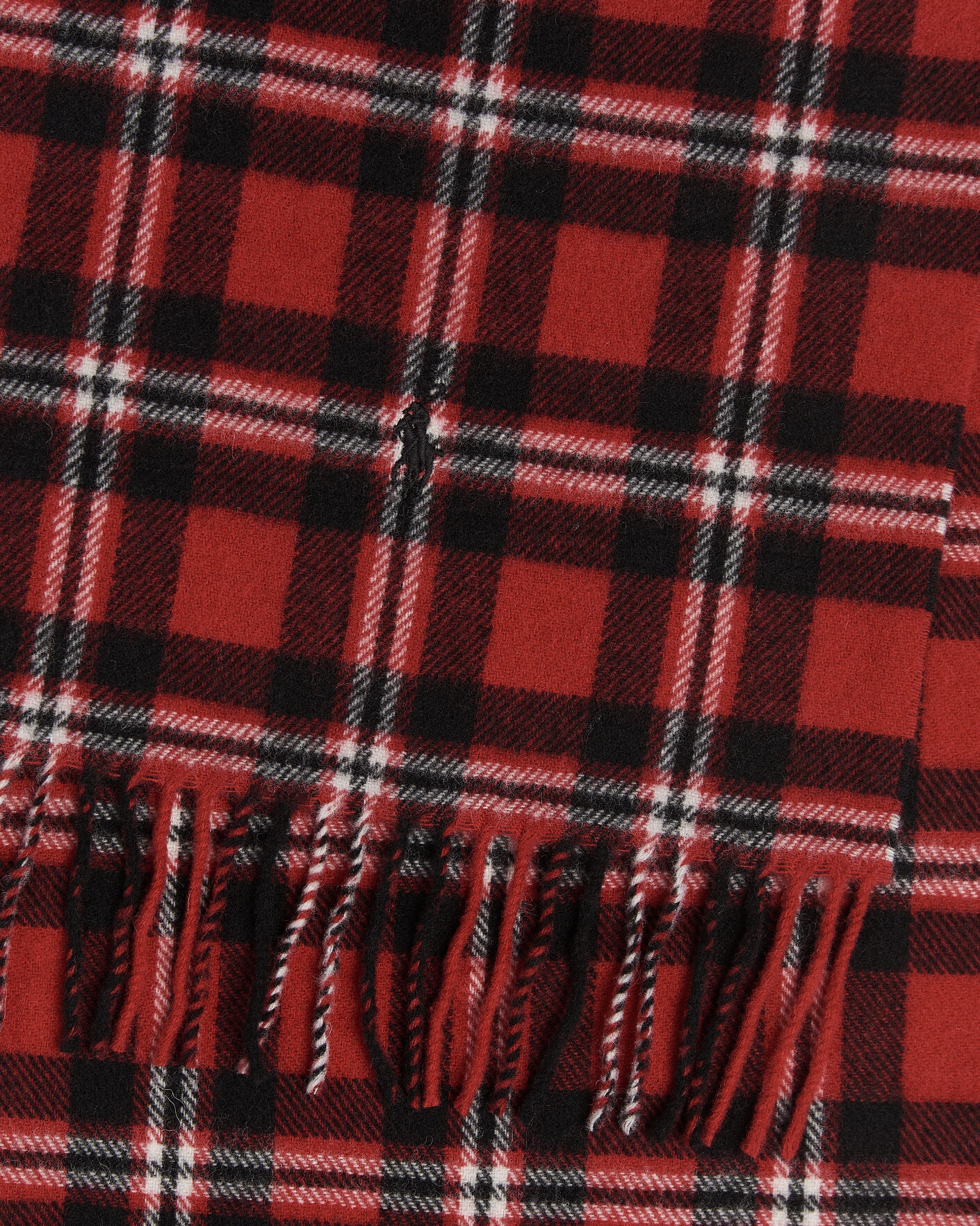 Uomini | Sciarpe | Polo Ralph Lauren | Classic Wool Scarf Red/Black