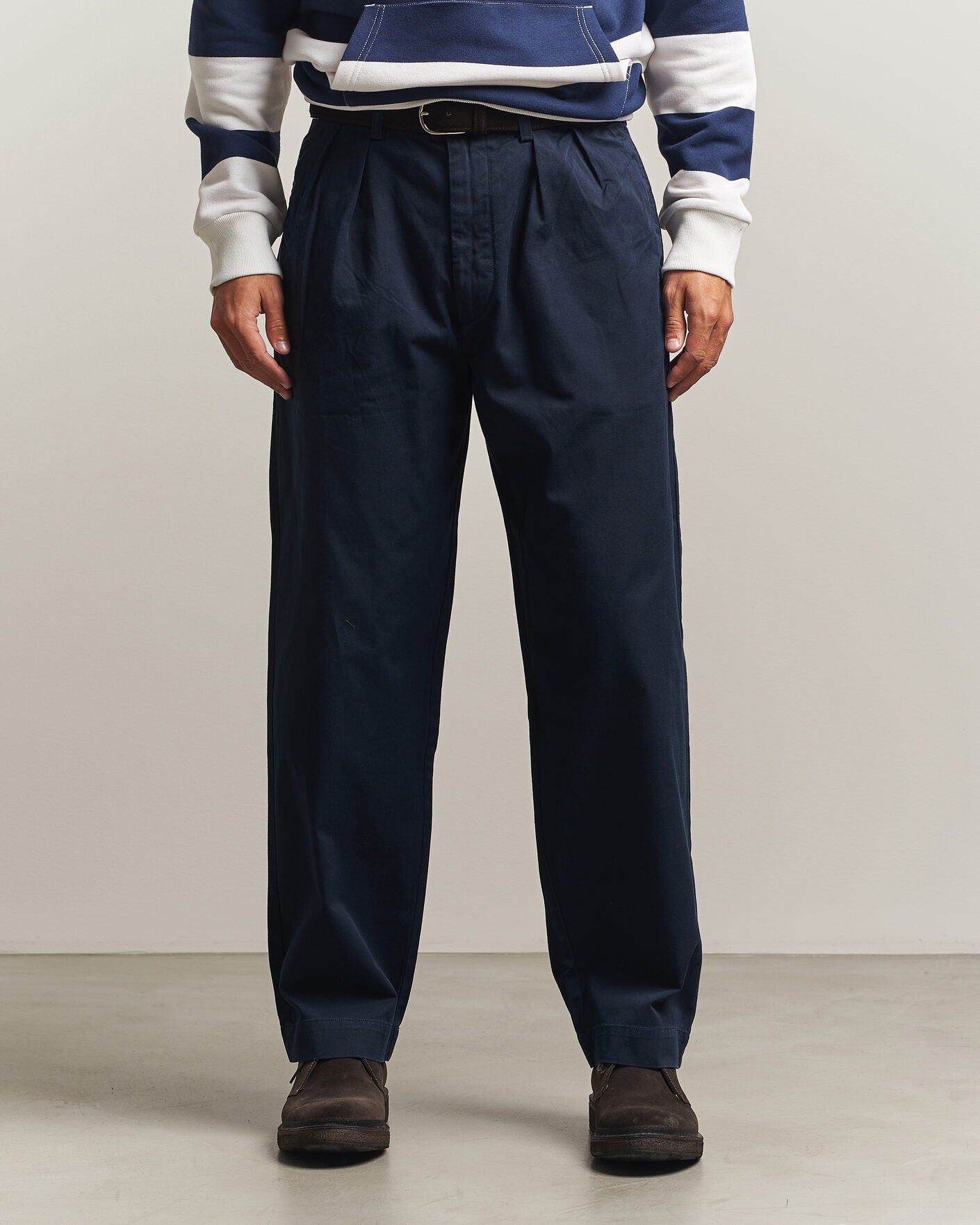 Uomini | Pantaloni | Polo Ralph Lauren | Bedford Twill Straight Fit Pants Aviator Navy