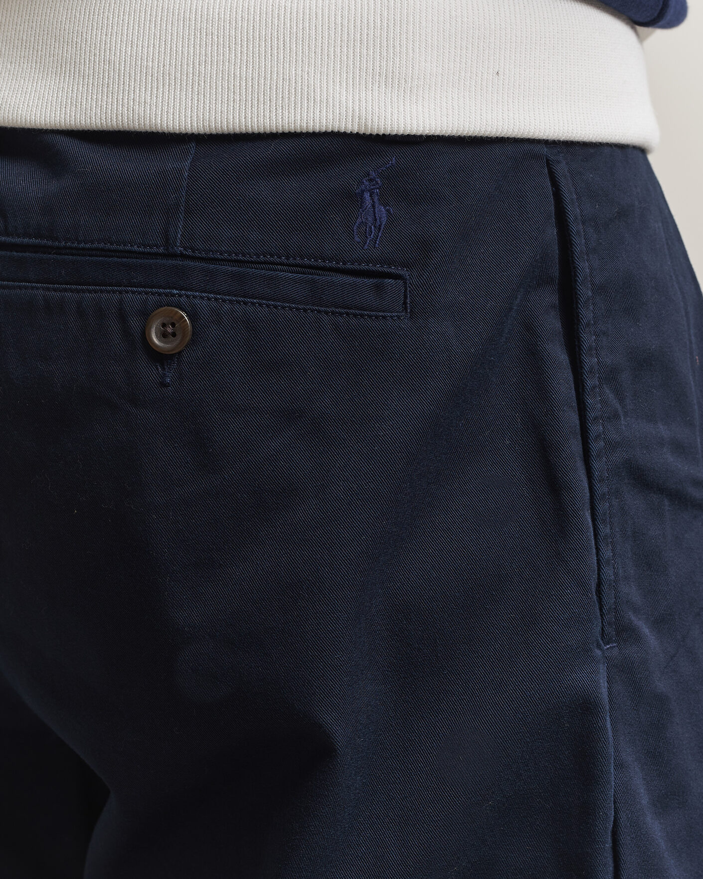 Uomini | Pantaloni | Polo Ralph Lauren | Bedford Twill Straight Fit Pants Aviator Navy