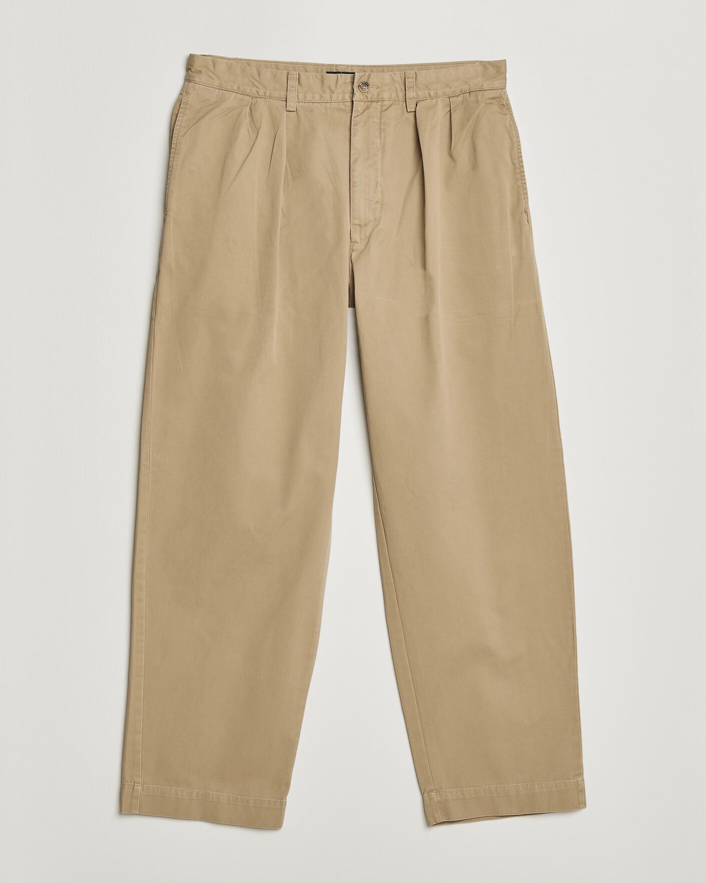 Uomini | Pantaloni | Polo Ralph Lauren | Bedford Twill Straight Fit Pants Khaki Hill