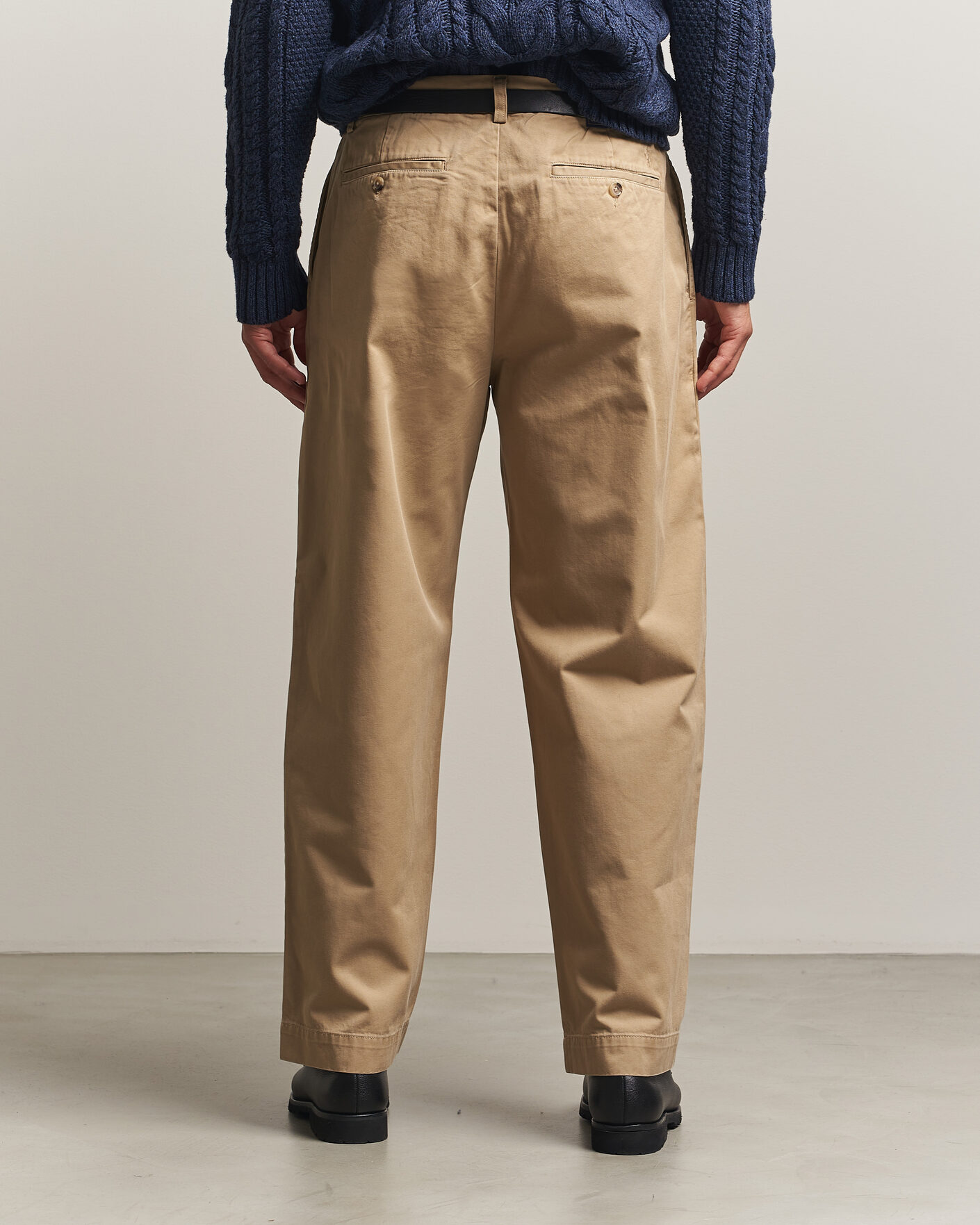 Uomini | Pantaloni | Polo Ralph Lauren | Bedford Twill Straight Fit Pants Khaki Hill