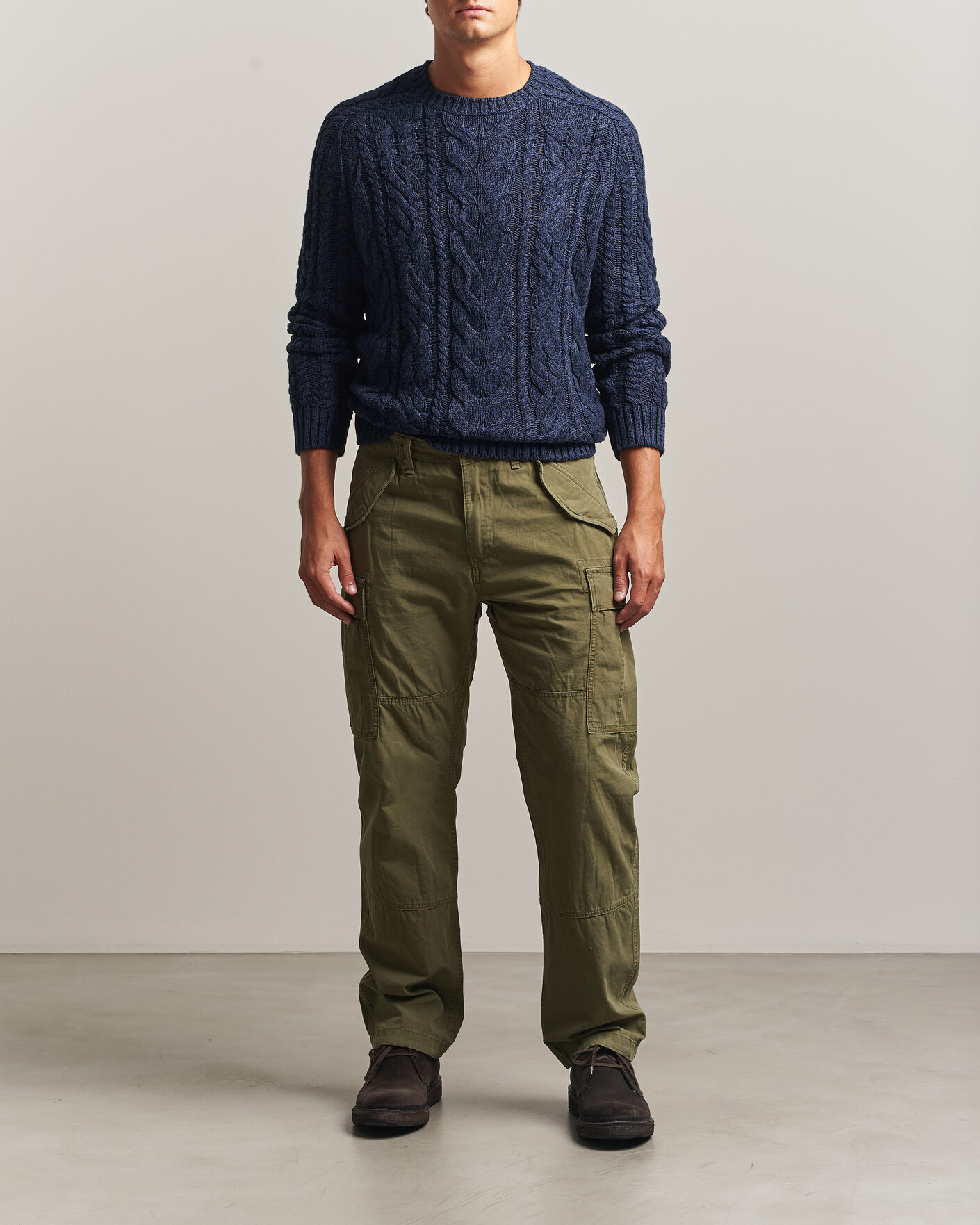 Uomini | Pantaloni | Polo Ralph Lauren | Rustic Canvas Cargo Pants Outdoors Olive