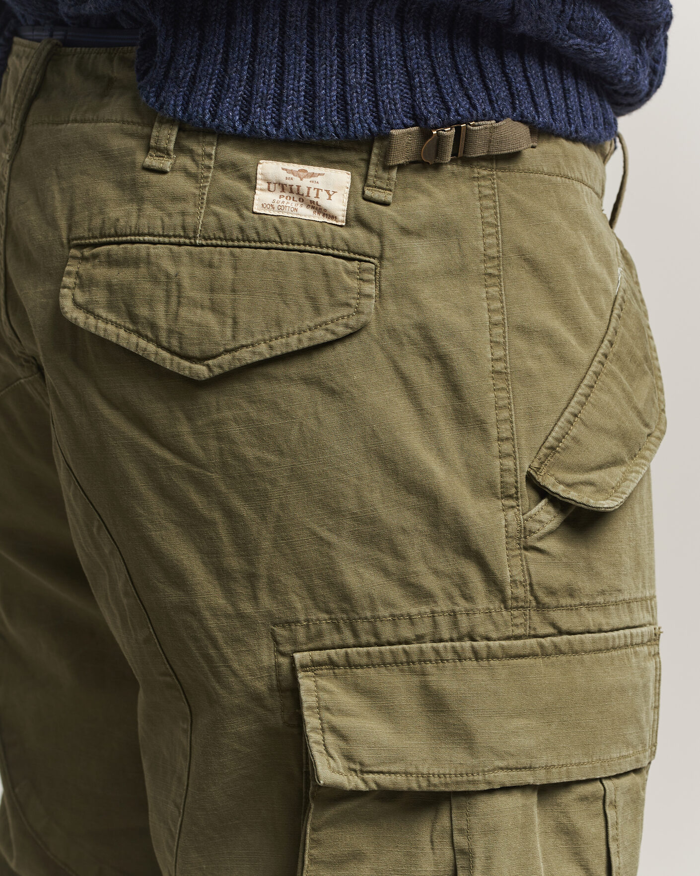 Uomini | Pantaloni | Polo Ralph Lauren | Rustic Canvas Cargo Pants Outdoors Olive