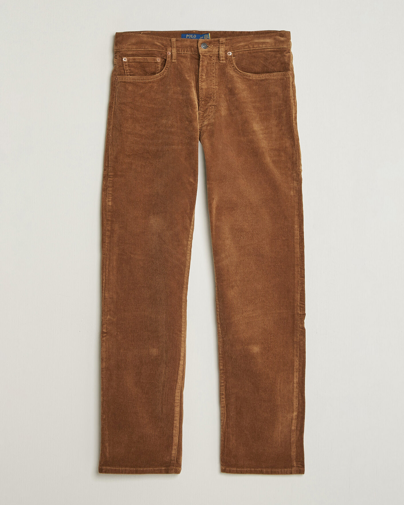 Uomini | Pantaloni | Polo Ralph Lauren | Stretch Corduroy Straight Fit Pants Sepia