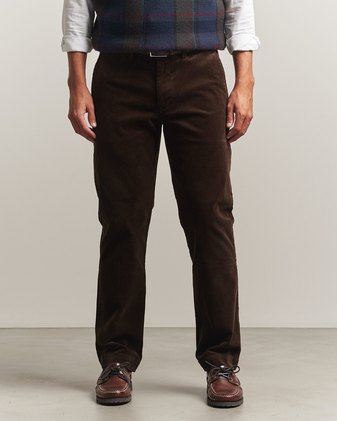 Uomini | Pantaloni | Polo Ralph Lauren | Bedford Corduroy 5-Pocket Pants Dark Beech