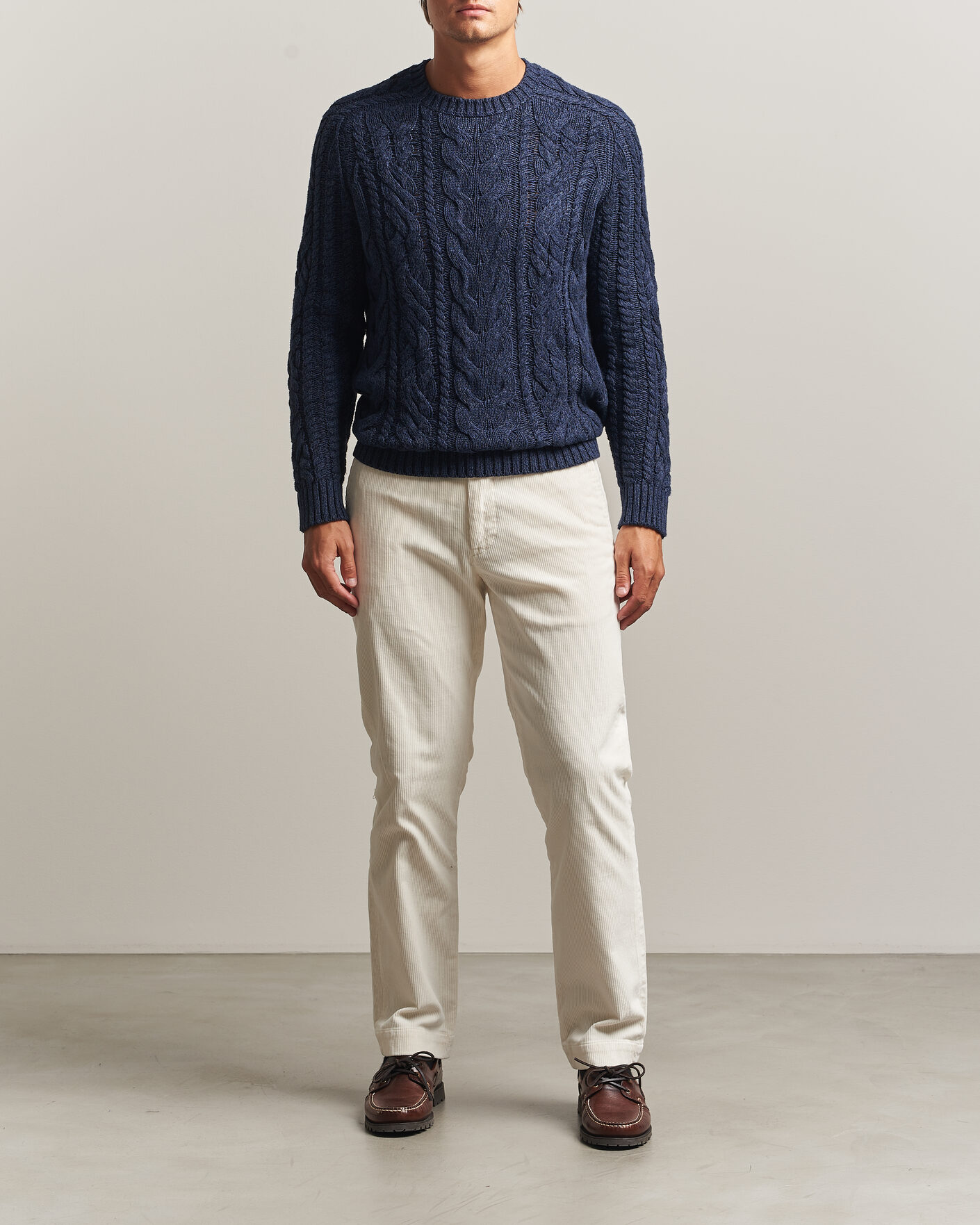 Uomini | Pantaloni | Polo Ralph Lauren | Bedford Corduroy 5-Pocket Pants Warm White
