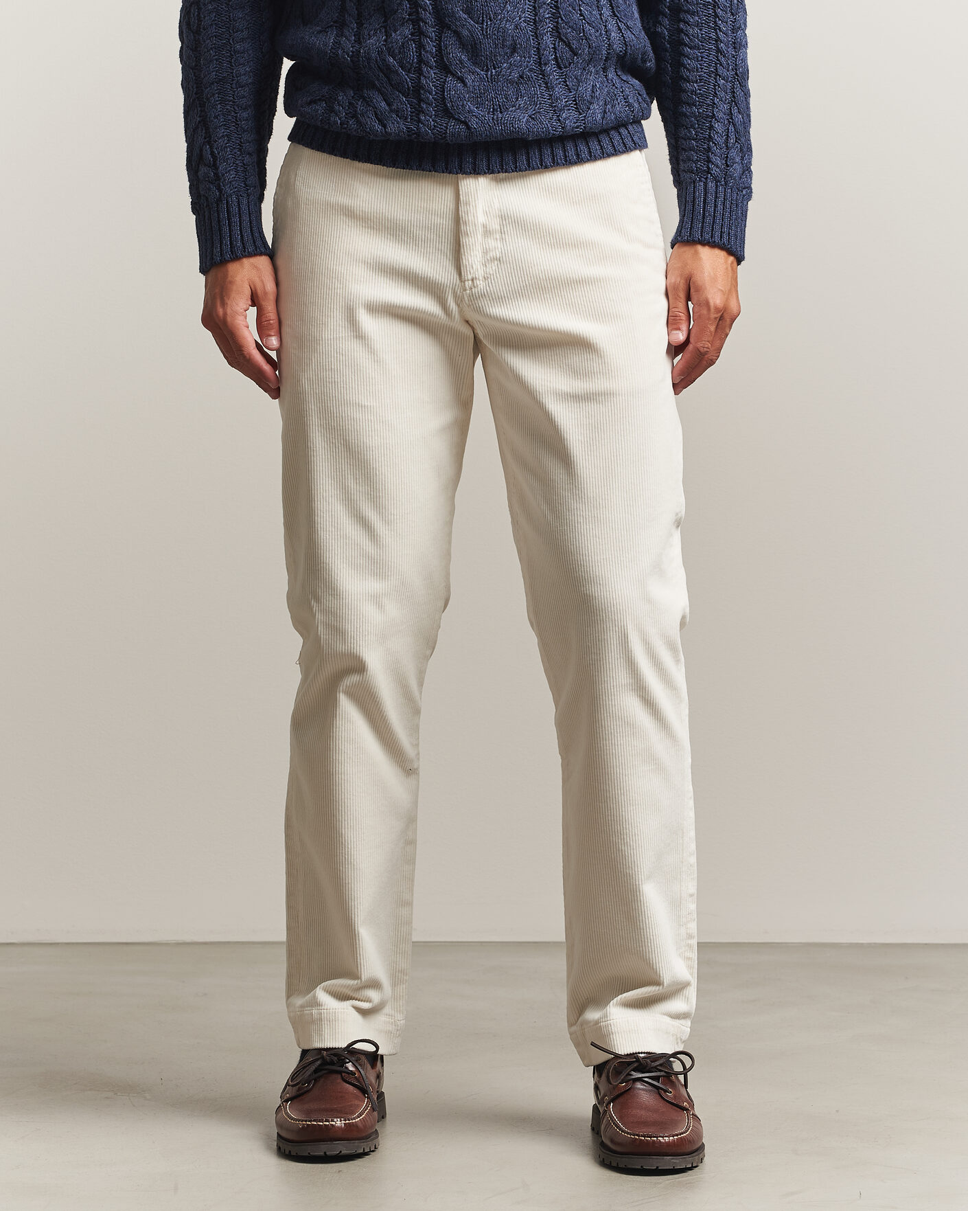 Uomini | Pantaloni | Polo Ralph Lauren | Bedford Corduroy 5-Pocket Pants Warm White