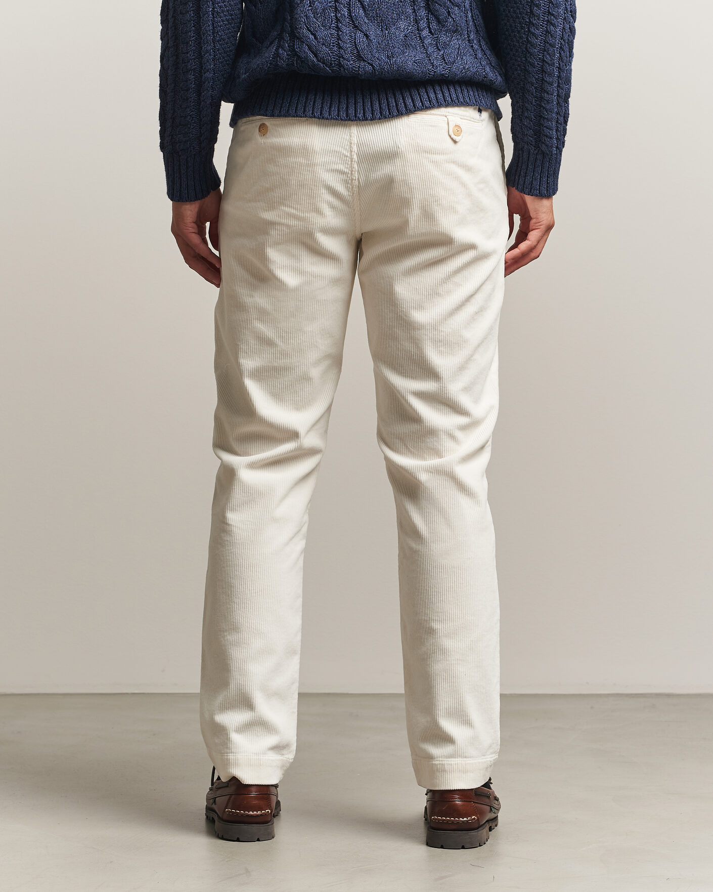 Uomini | Pantaloni | Polo Ralph Lauren | Bedford Corduroy 5-Pocket Pants Warm White