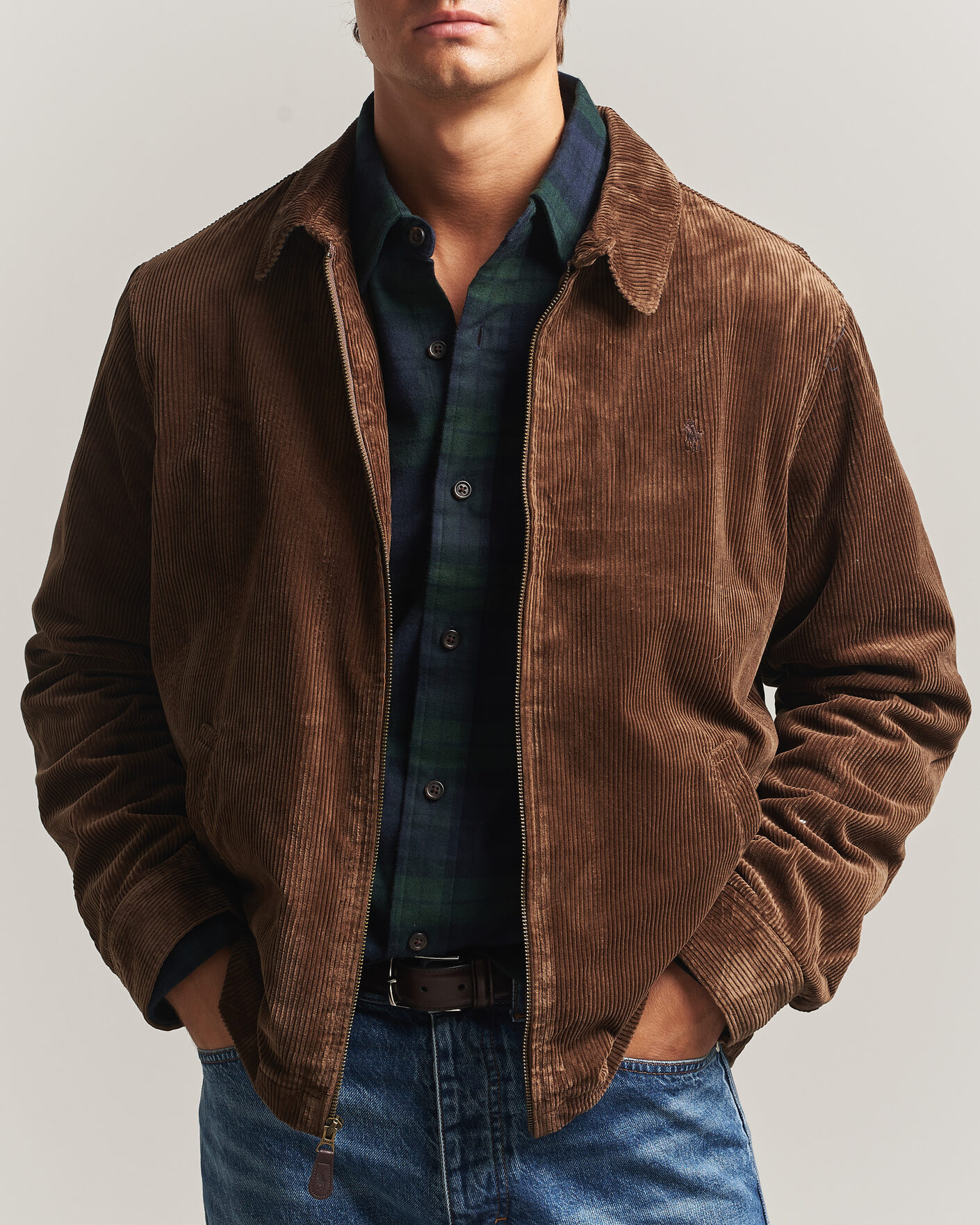 Uomini | Giacche | Polo Ralph Lauren | Lined Corduroy Windbreaker Pale Russet