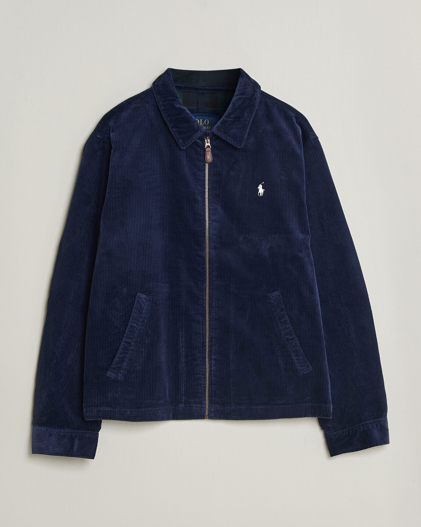 Uomini | Giacche | Polo Ralph Lauren | Lined Corduroy Windbreaker Newport Navy