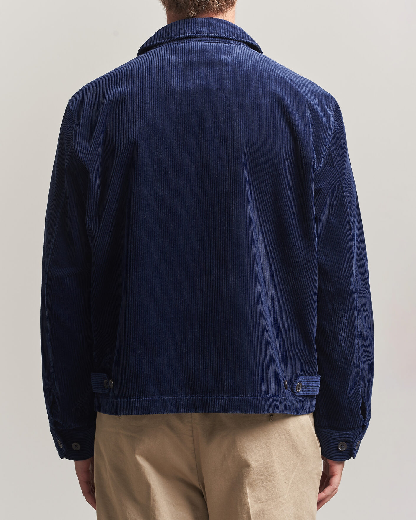 Uomini | Giacche | Polo Ralph Lauren | Lined Corduroy Windbreaker Newport Navy