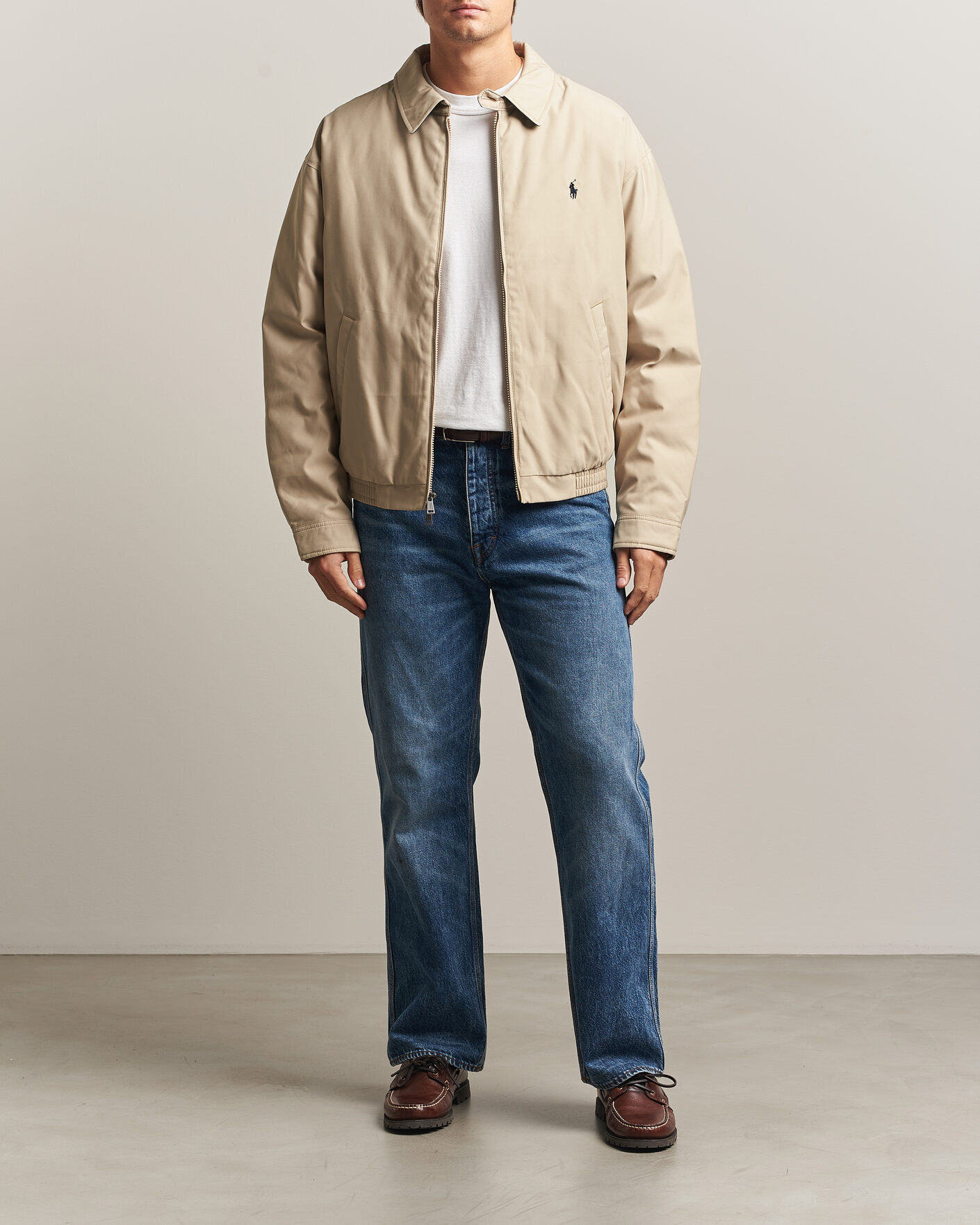 Uomini | Giacche | Polo Ralph Lauren | Woven Twill Windbreaker Khaki Uniform