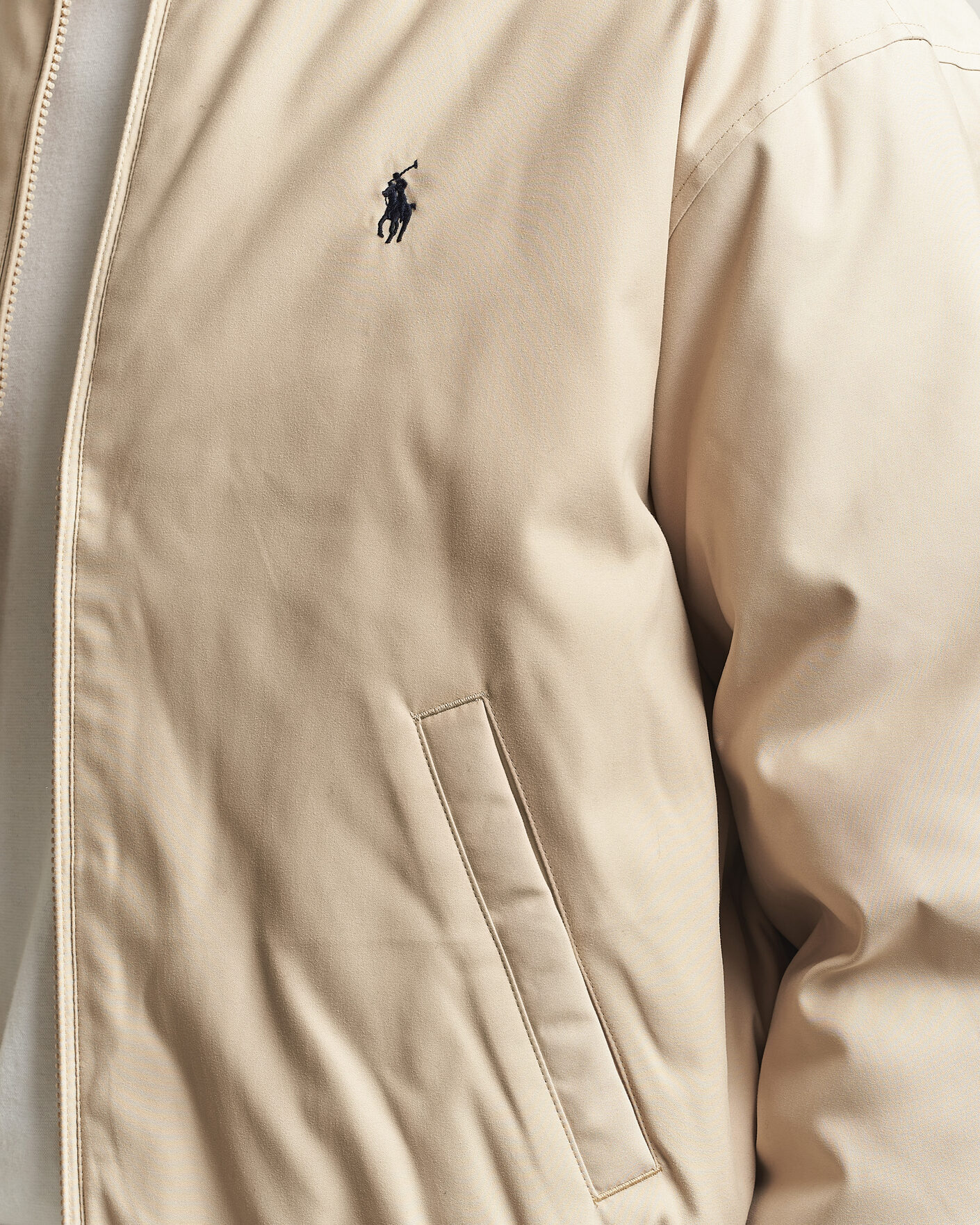 Uomini | Giacche | Polo Ralph Lauren | Woven Twill Windbreaker Khaki Uniform