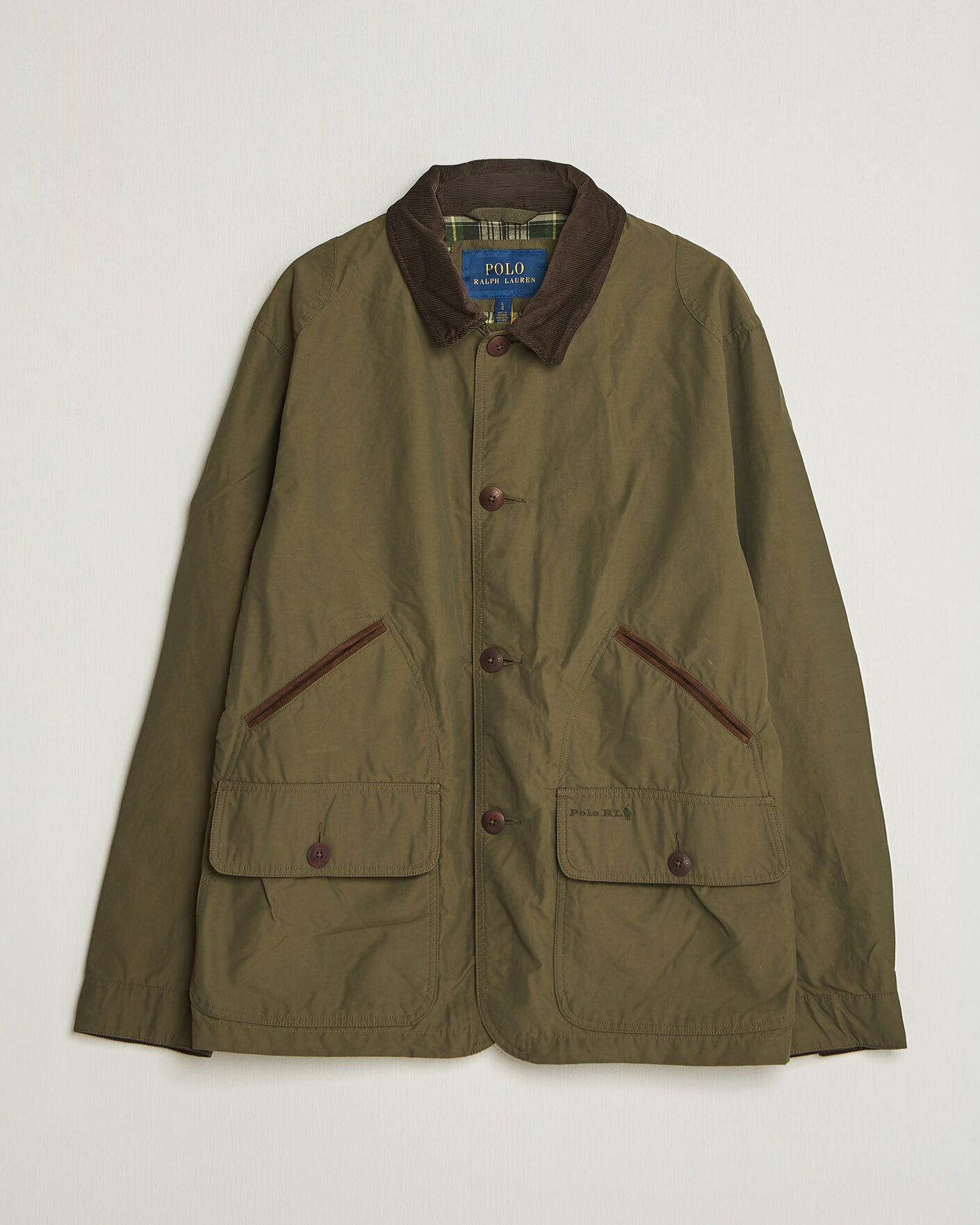 Uomini | Giacche | Polo Ralph Lauren | Cotton Nylon Field Jacket Canopy Olive