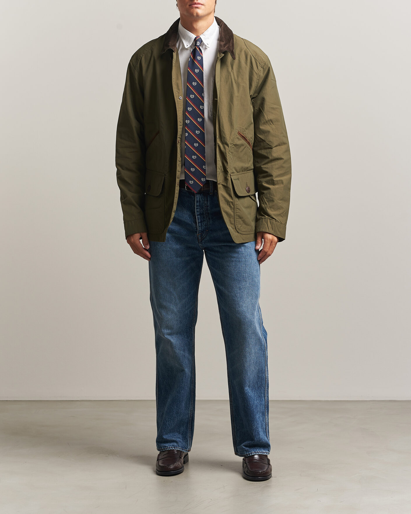 Uomini | Giacche | Polo Ralph Lauren | Cotton Nylon Field Jacket Canopy Olive