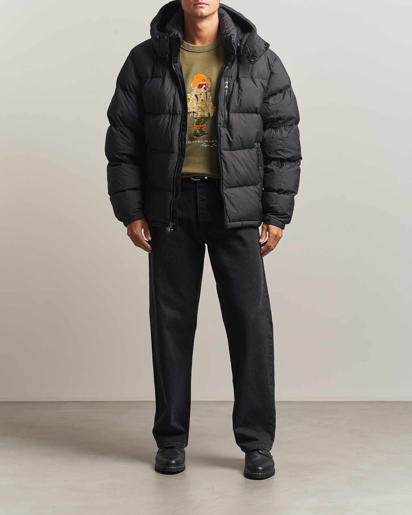 Uomini | Giacche | Polo Ralph Lauren | Ripstop Puffer Jacket Polo Black