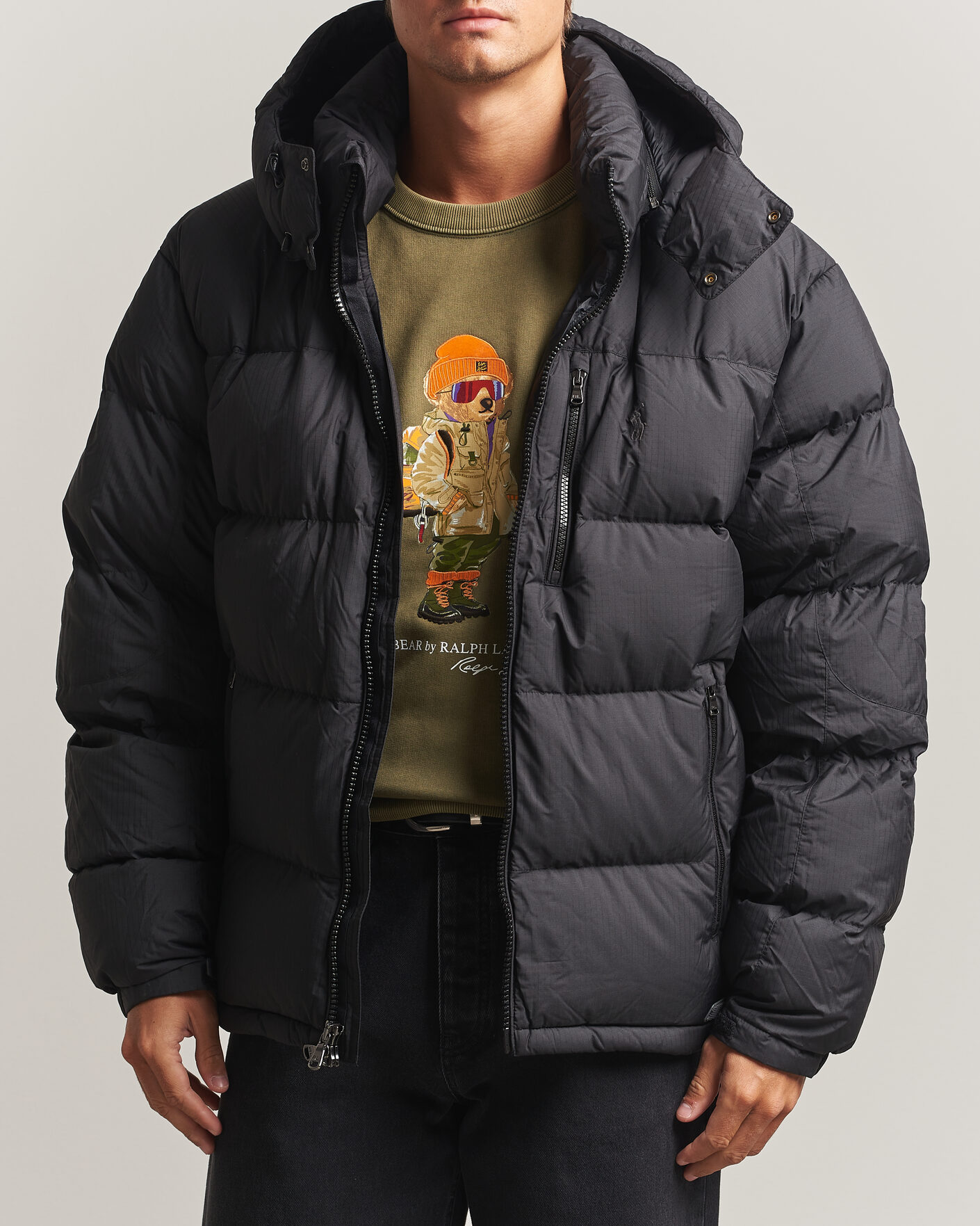 Uomini | Giacche | Polo Ralph Lauren | Ripstop Puffer Jacket Polo Black
