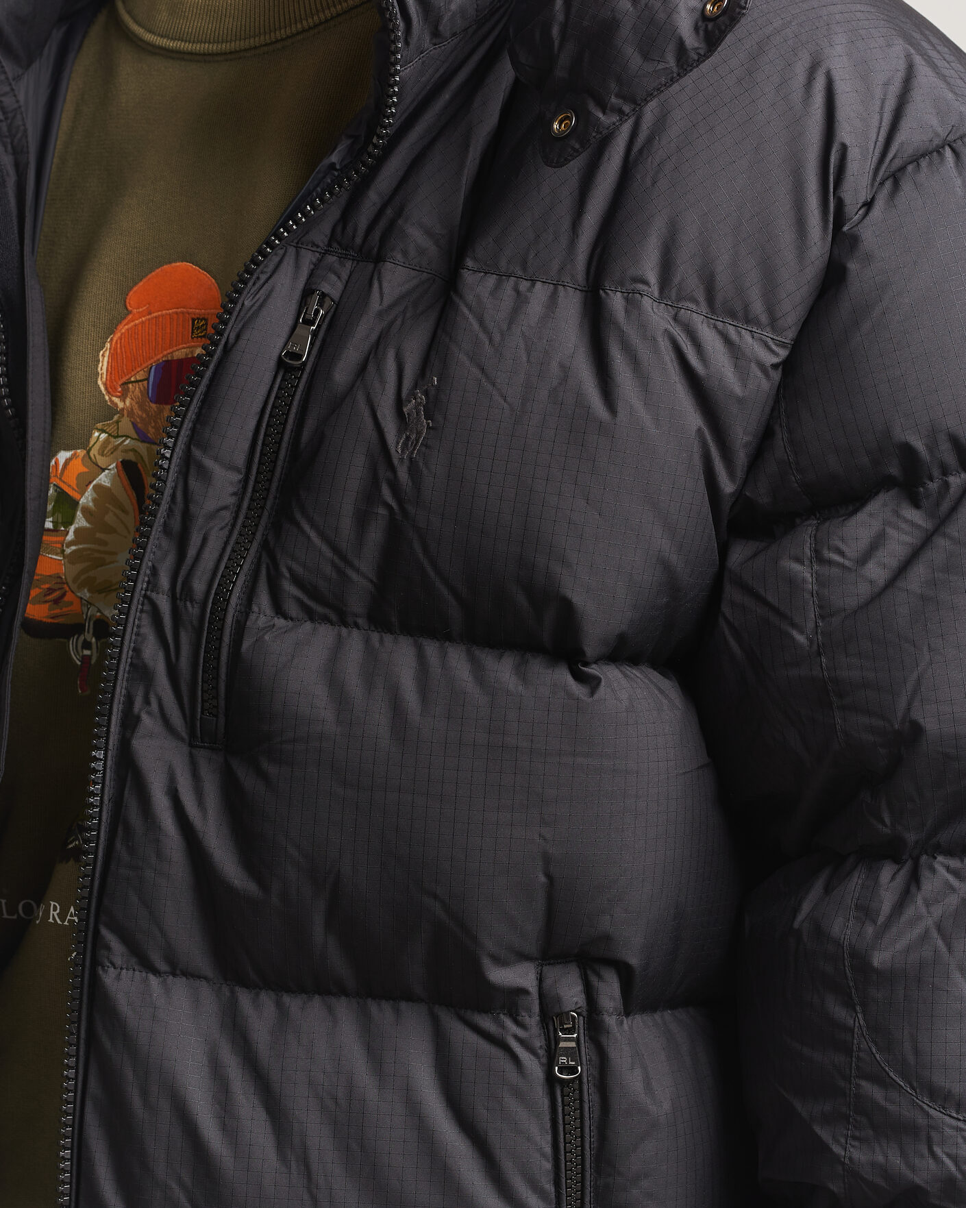 Uomini | Giacche | Polo Ralph Lauren | Ripstop Puffer Jacket Polo Black