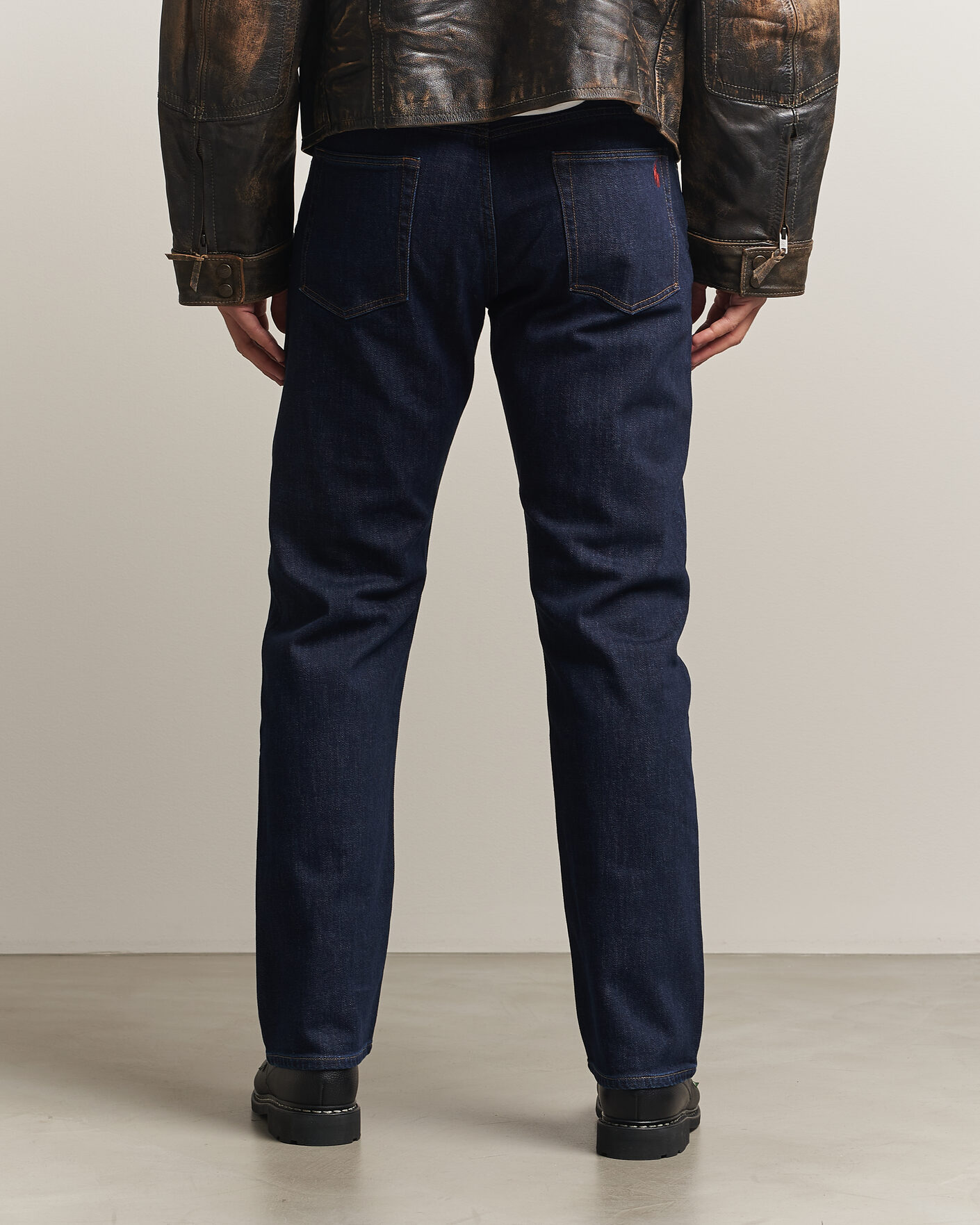 Uomini | Jeans | Polo Ralph Lauren | Straight Fit Brushed Denim Jeans Westmorely