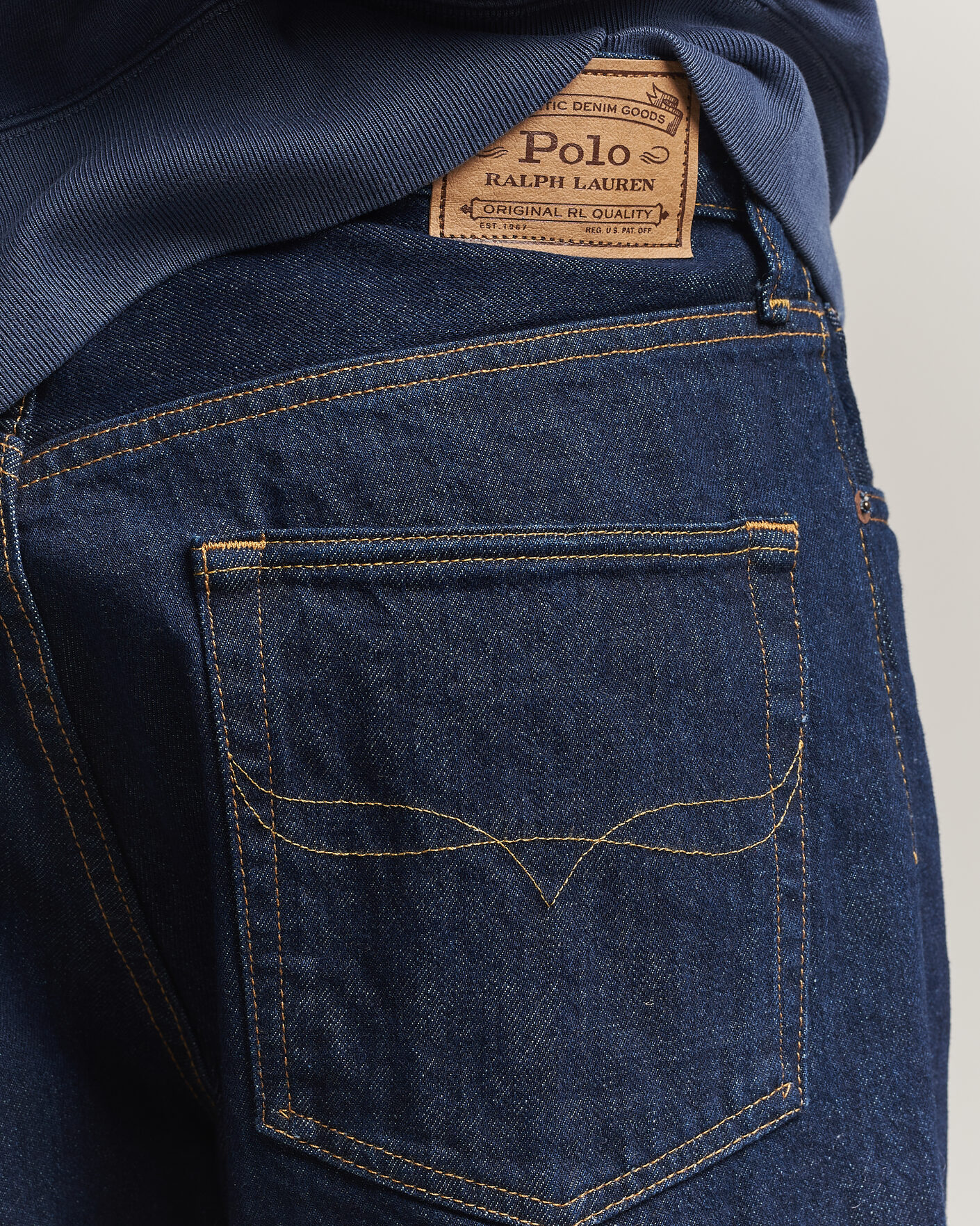 Uomini | Pantaloni | Polo Ralph Lauren | Relaxed Fit Ridgid Denim Jeans Beekman