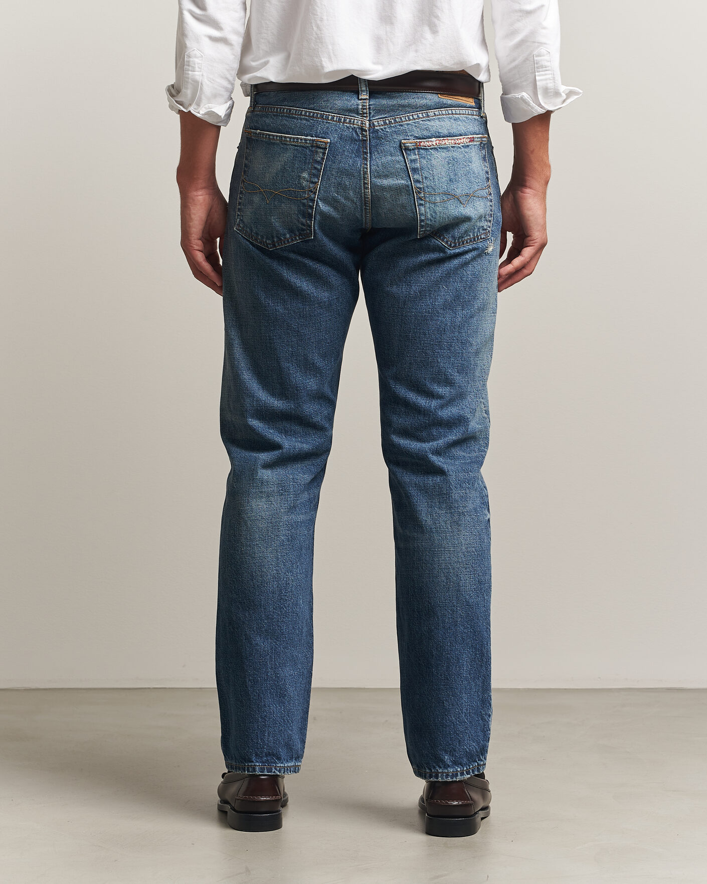 Uomini | Jeans | Polo Ralph Lauren | Straight Fit Rigid Denim Jeans Rhinebeck