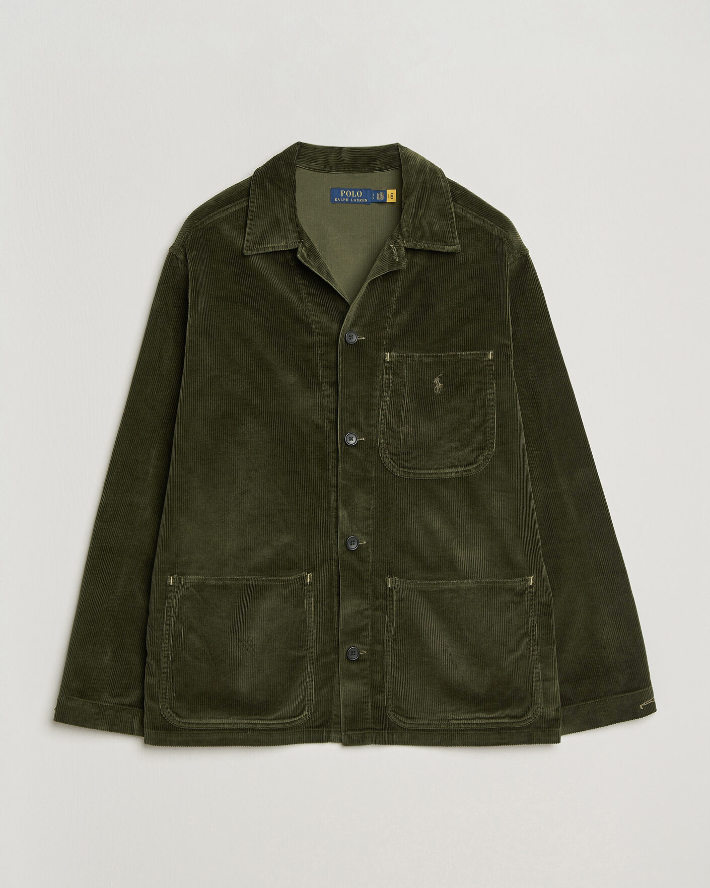 Uomini | Camicie | Polo Ralph Lauren | Corduroy Overshirt Company Olive