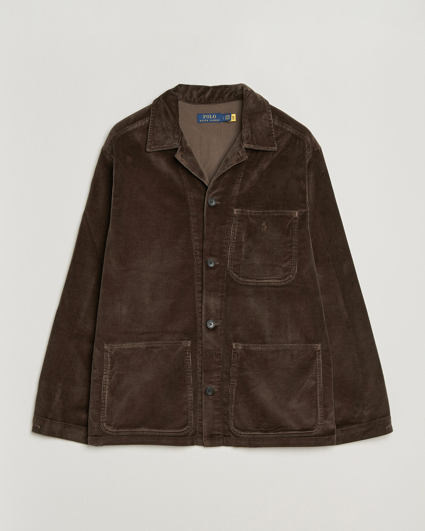 Uomini | Camicie | Polo Ralph Lauren | Corduroy Overshirt Nutmeg Brown